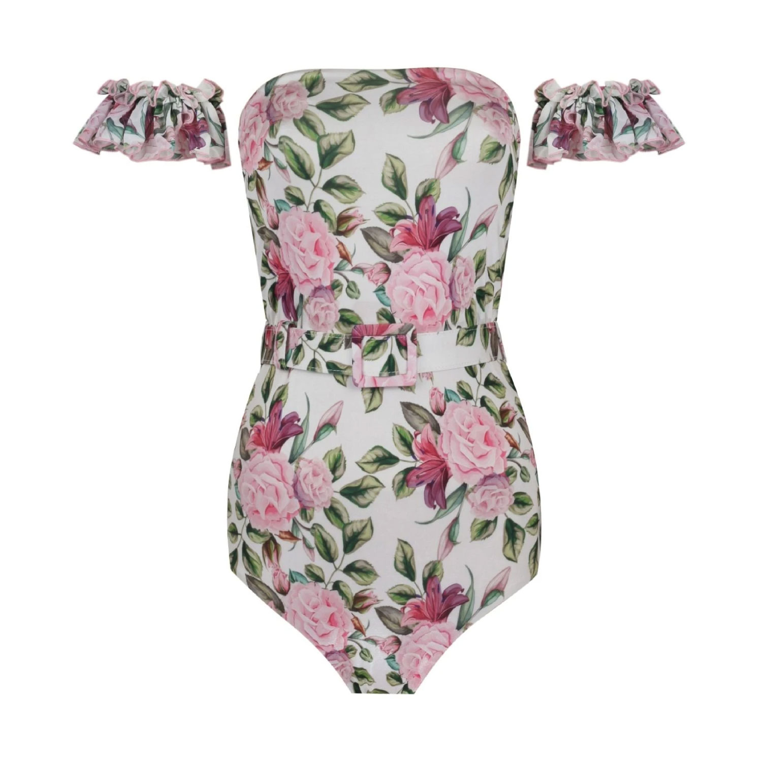 Women's Marigold Rose Swimsuit | Medium | Nur Karaata
