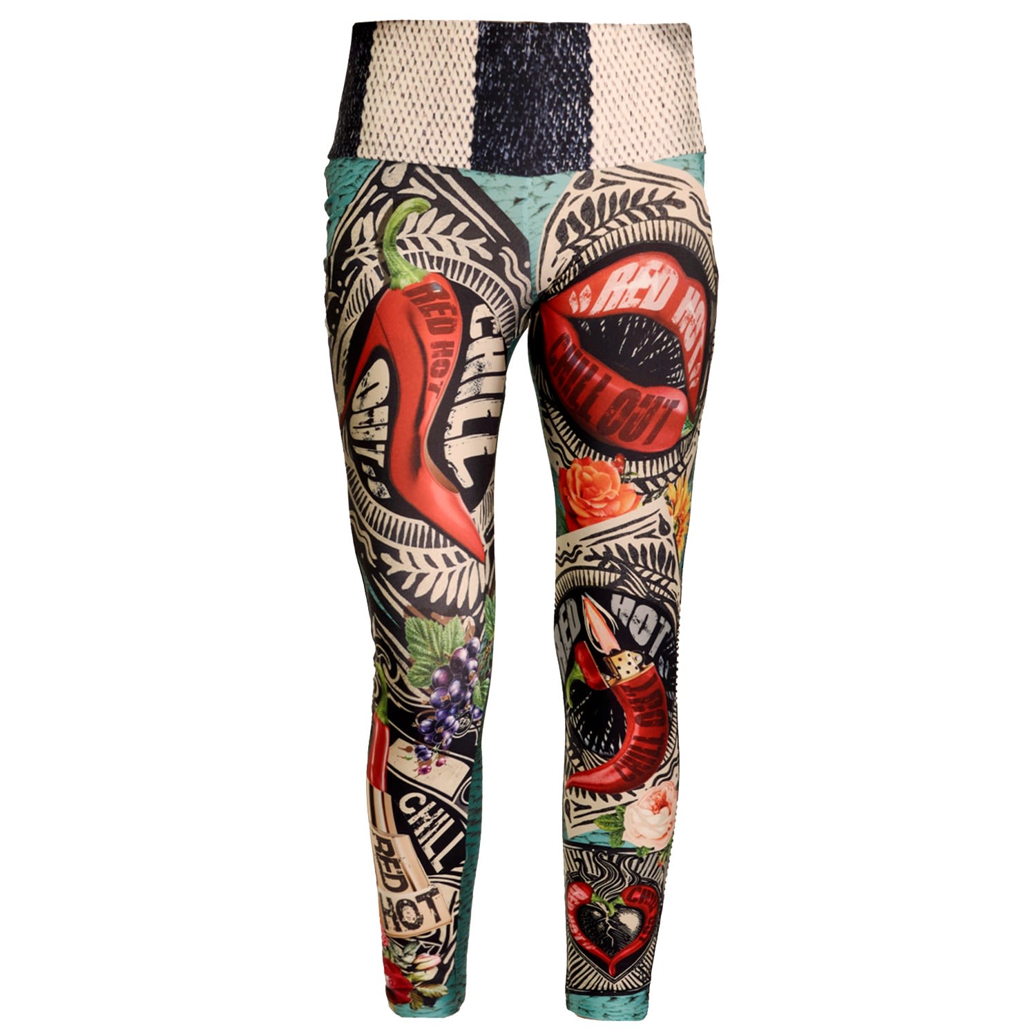 Ipng Design Women's Leggings Red Hot