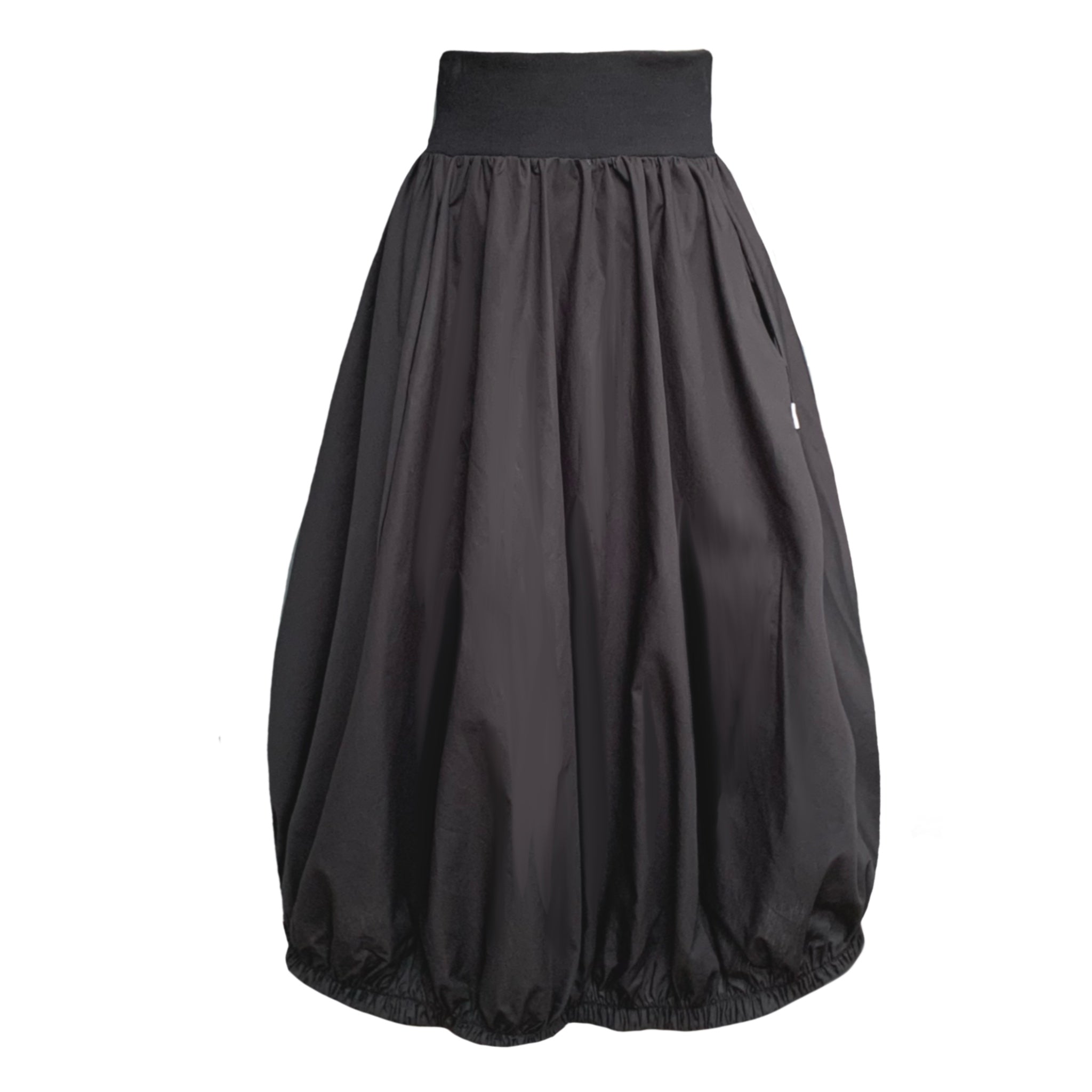 試着のみ　REVERBERATE BELTED SKIRT ブラック REVERBERATE 