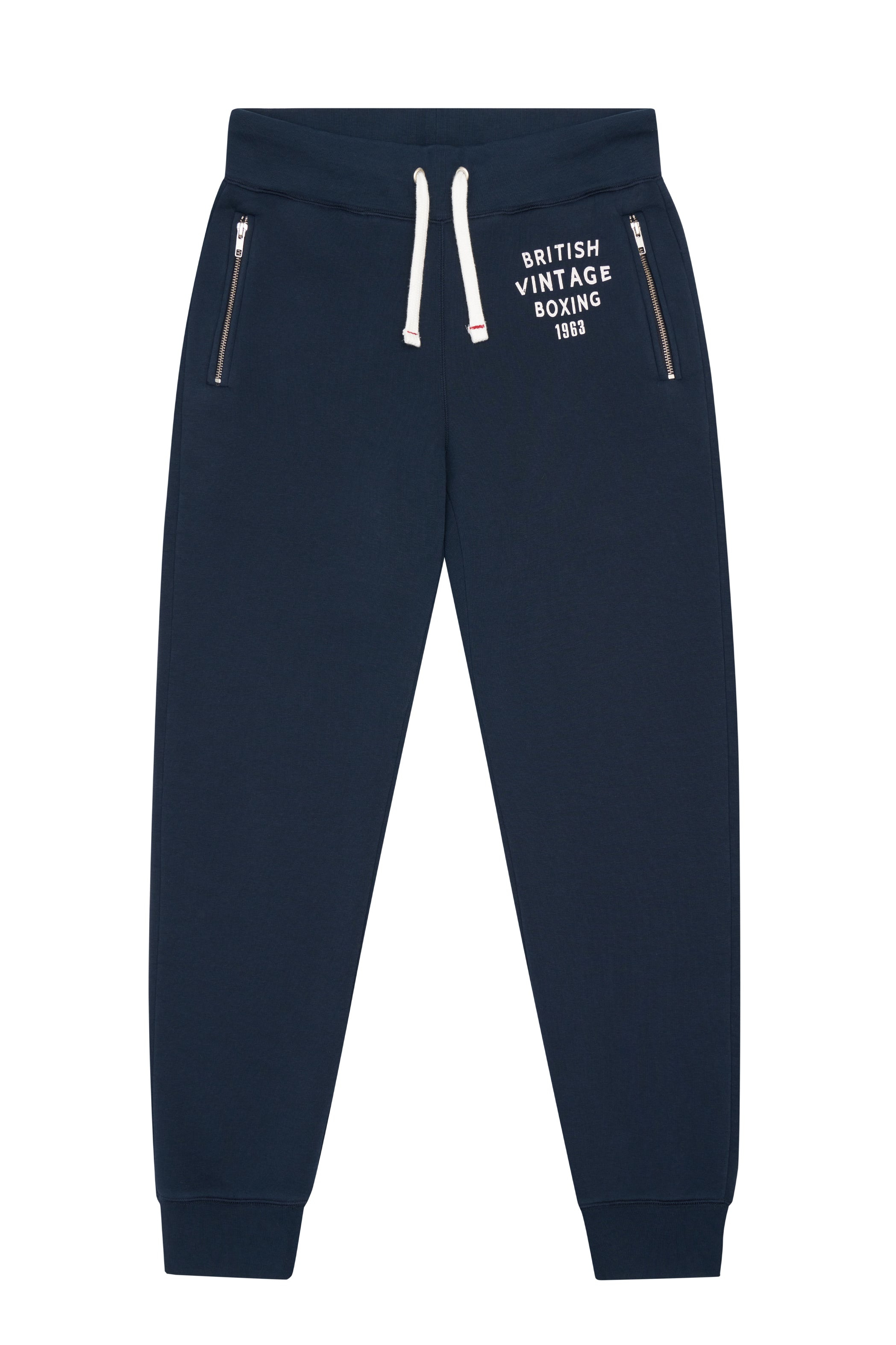 British Vintage Boxing Men's Blue Bvb Jogging Bottoms