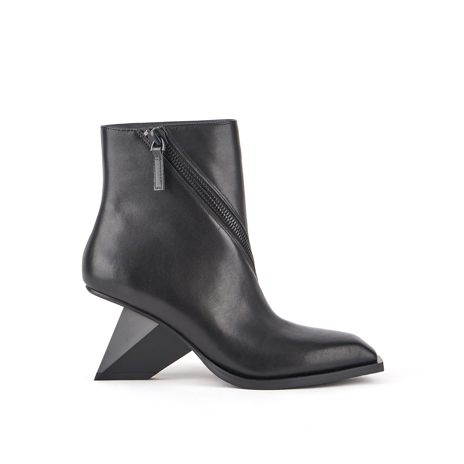 United Nude 70mm Rockit Zip Boots In Black