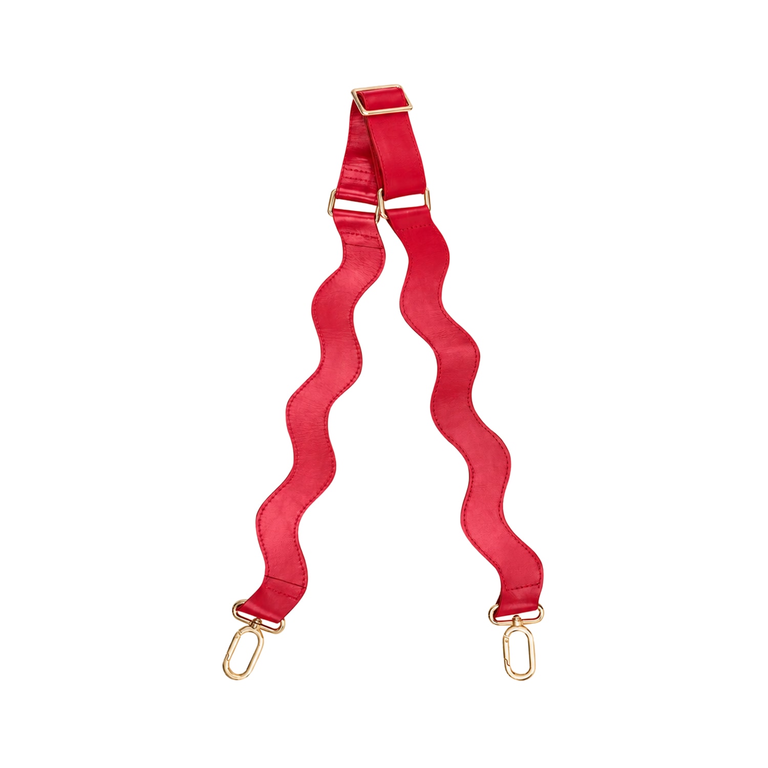 Women's Imperial Red Wavy Strap | One Size | Womads
