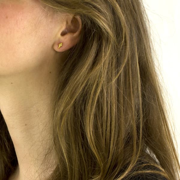 GUCCI WOMEN'S GOLD ICE CREAM STUDS