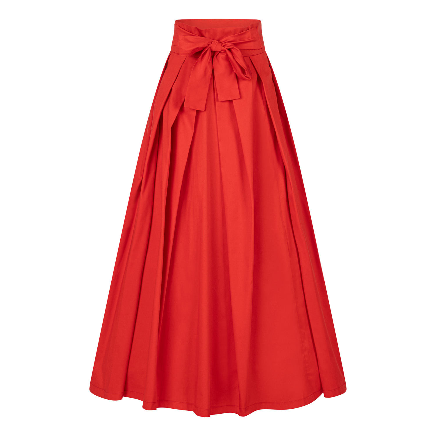 スカート RED COTTON SKIRT red-cotton-