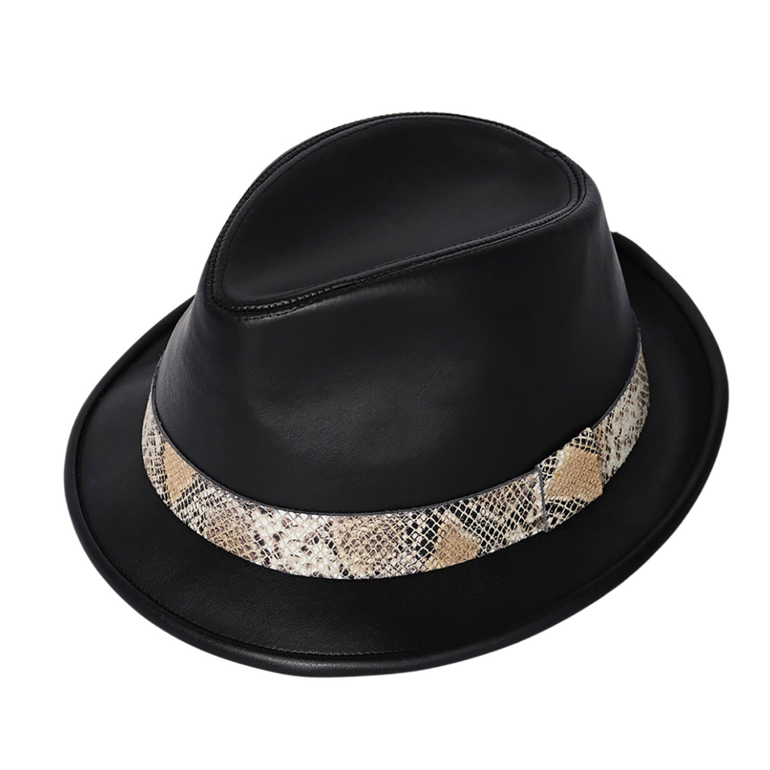 Anne Schollenberger Women's Hat No One Black & Snake In Black