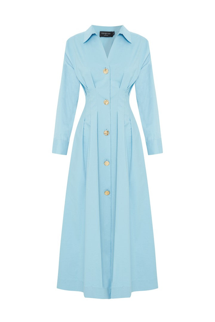 boden halterneck linen midi dress Paola Halter Linen Midi Dress – Cattivo