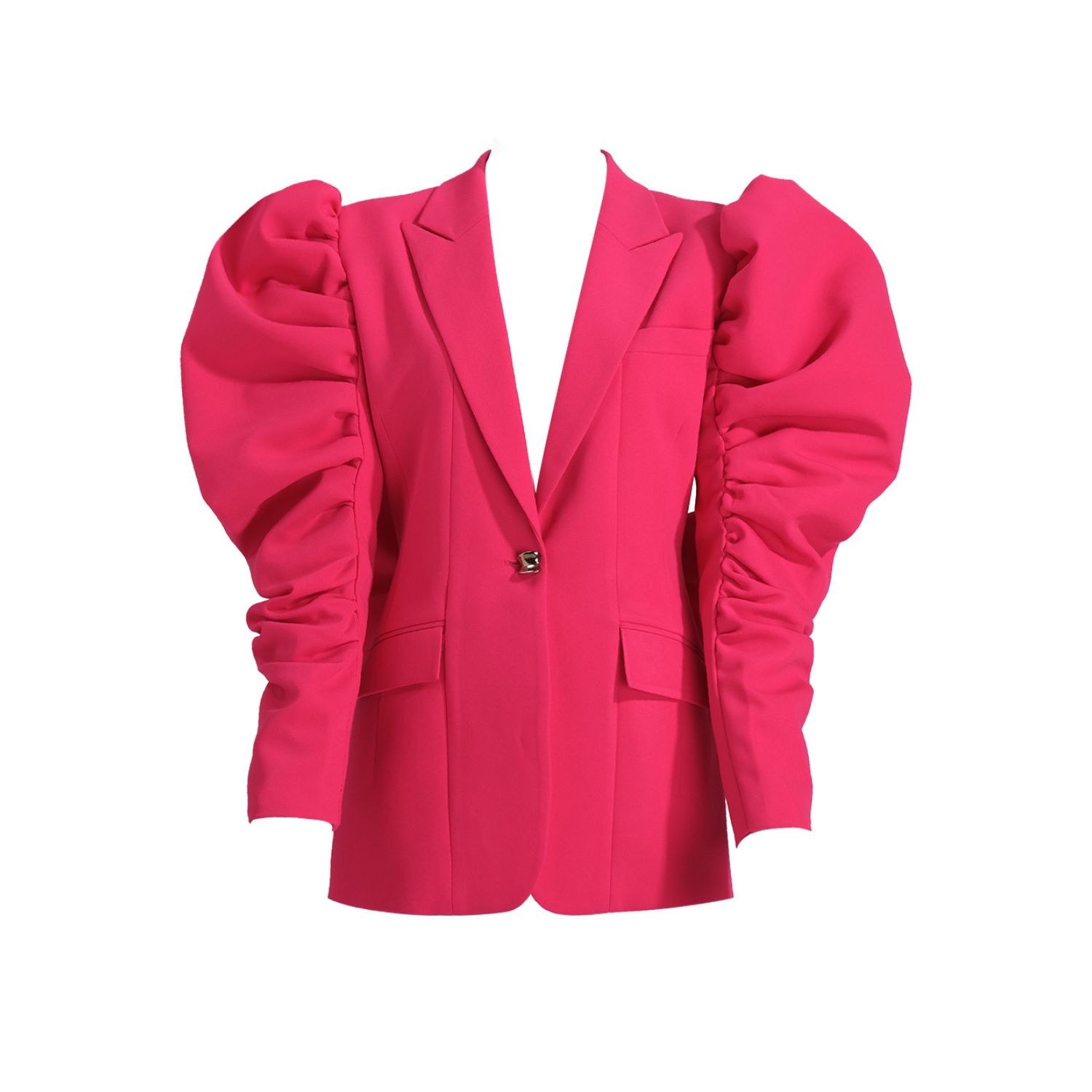 Women's Pink Bow Chic Blazer | Medium | Justin Tong