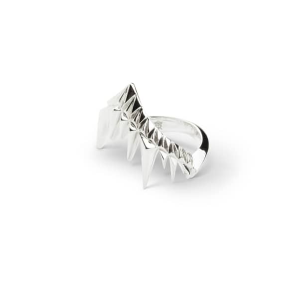 Gucci Shark Bay Ring Silver