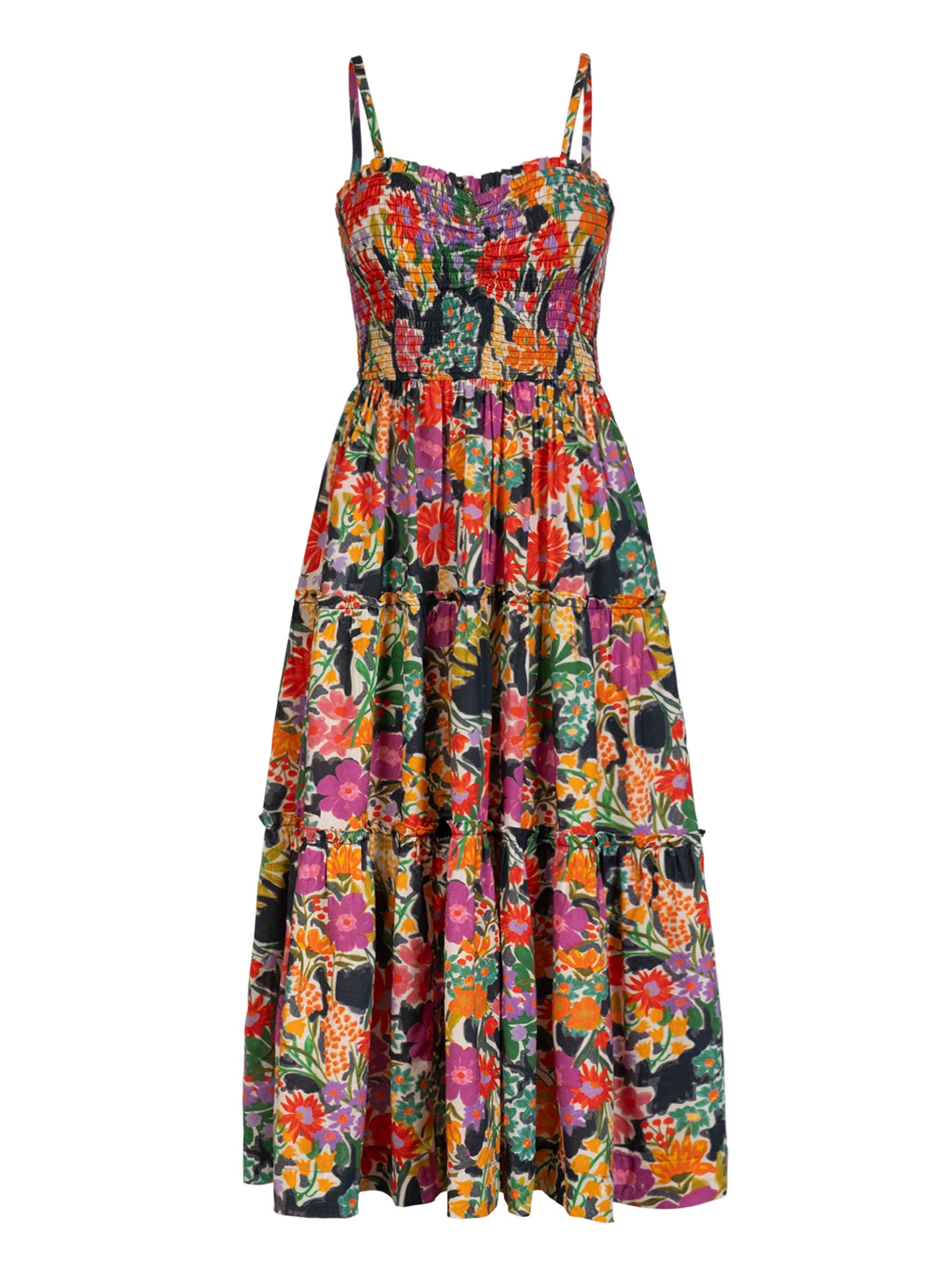 Change Of Scenery Women's Cecilia Dress In Gardenia In Multi