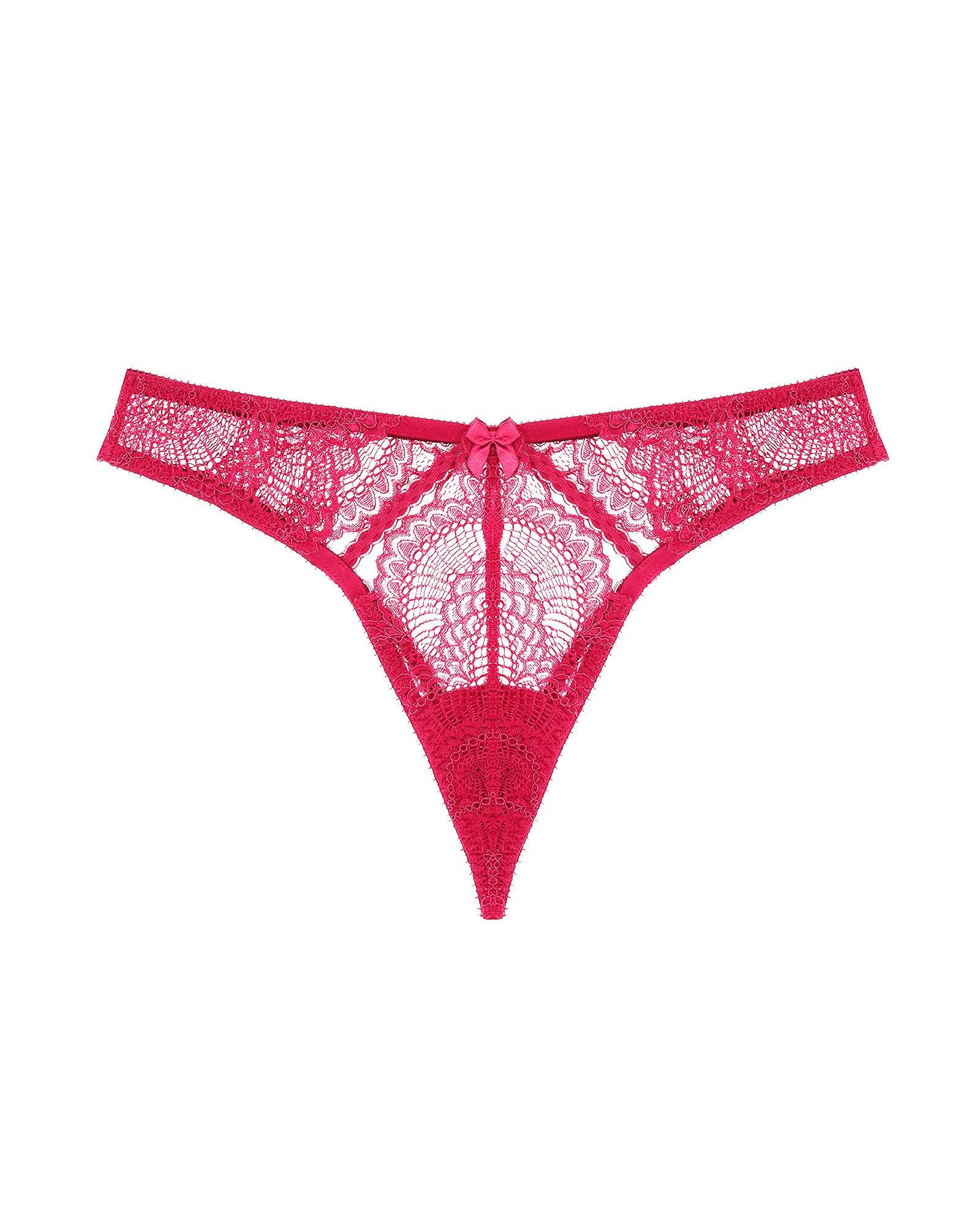 Journelle Women's Pink Natalia String Thong Wisteria In Pink