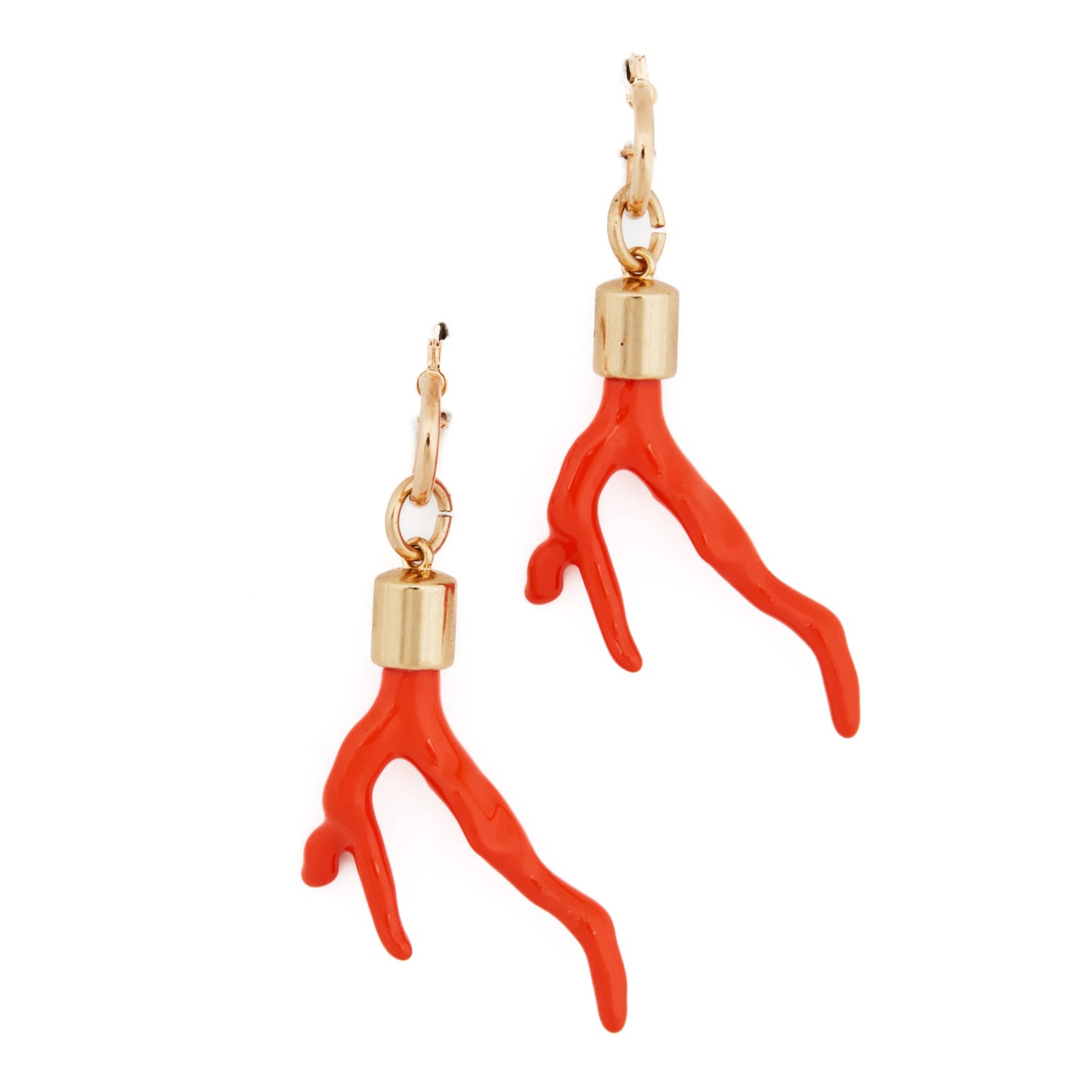 Serabondy Women's Yellow / Orange Reef Earring Orange