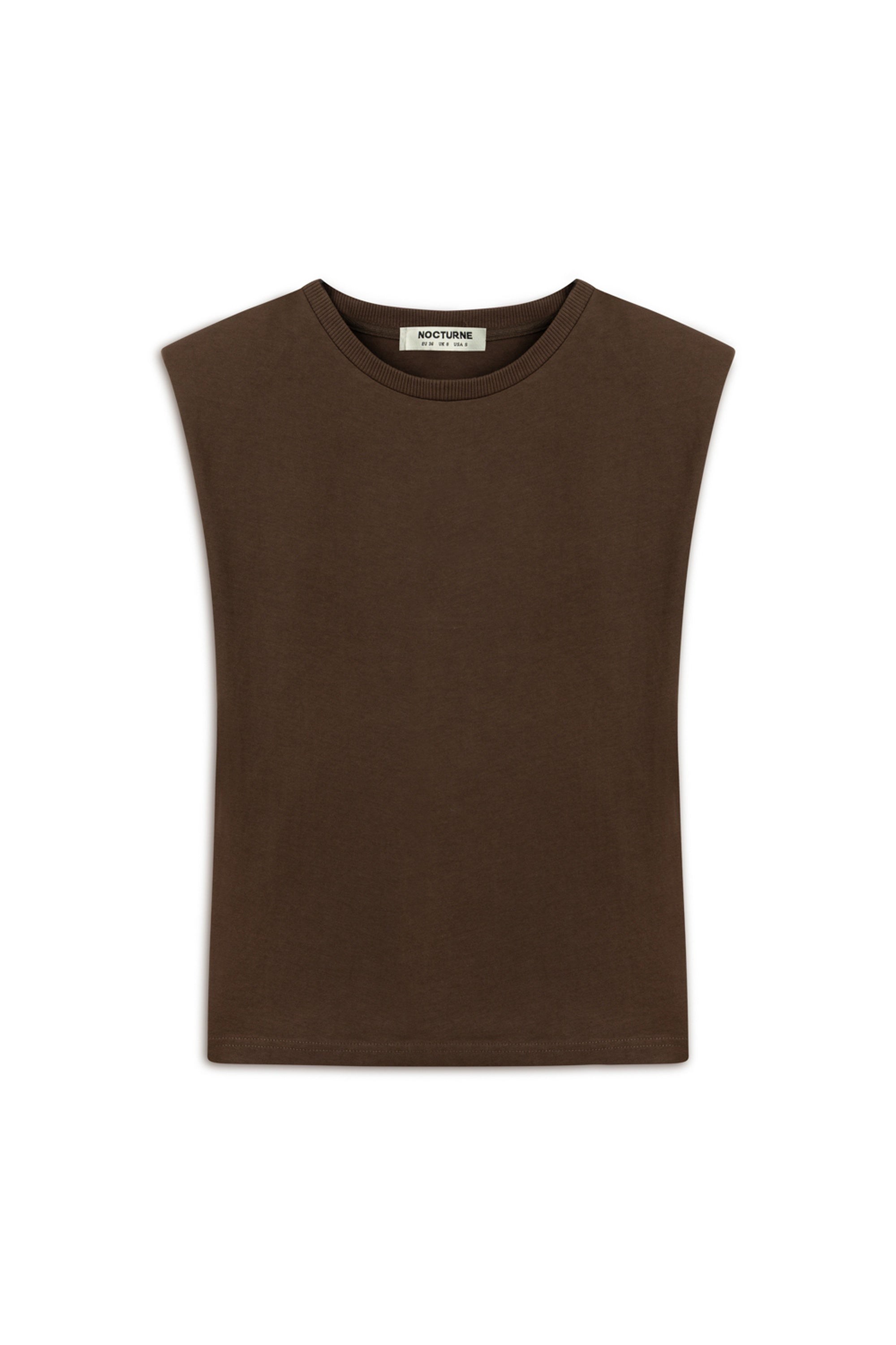 Nocturne Belted Linen Mini Shorts In Brown