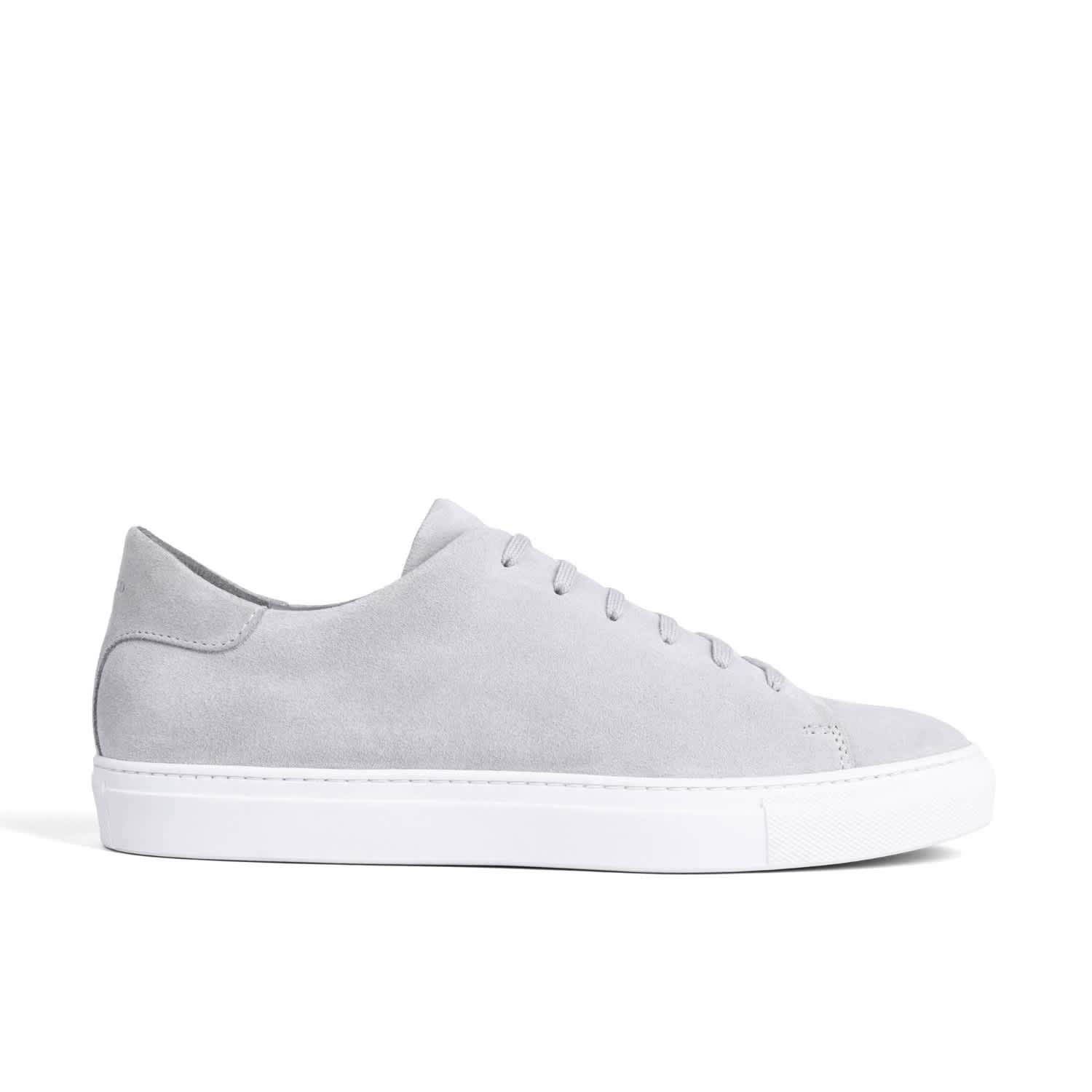 Suede Sneakers Light Grey Norberto by Dalgado