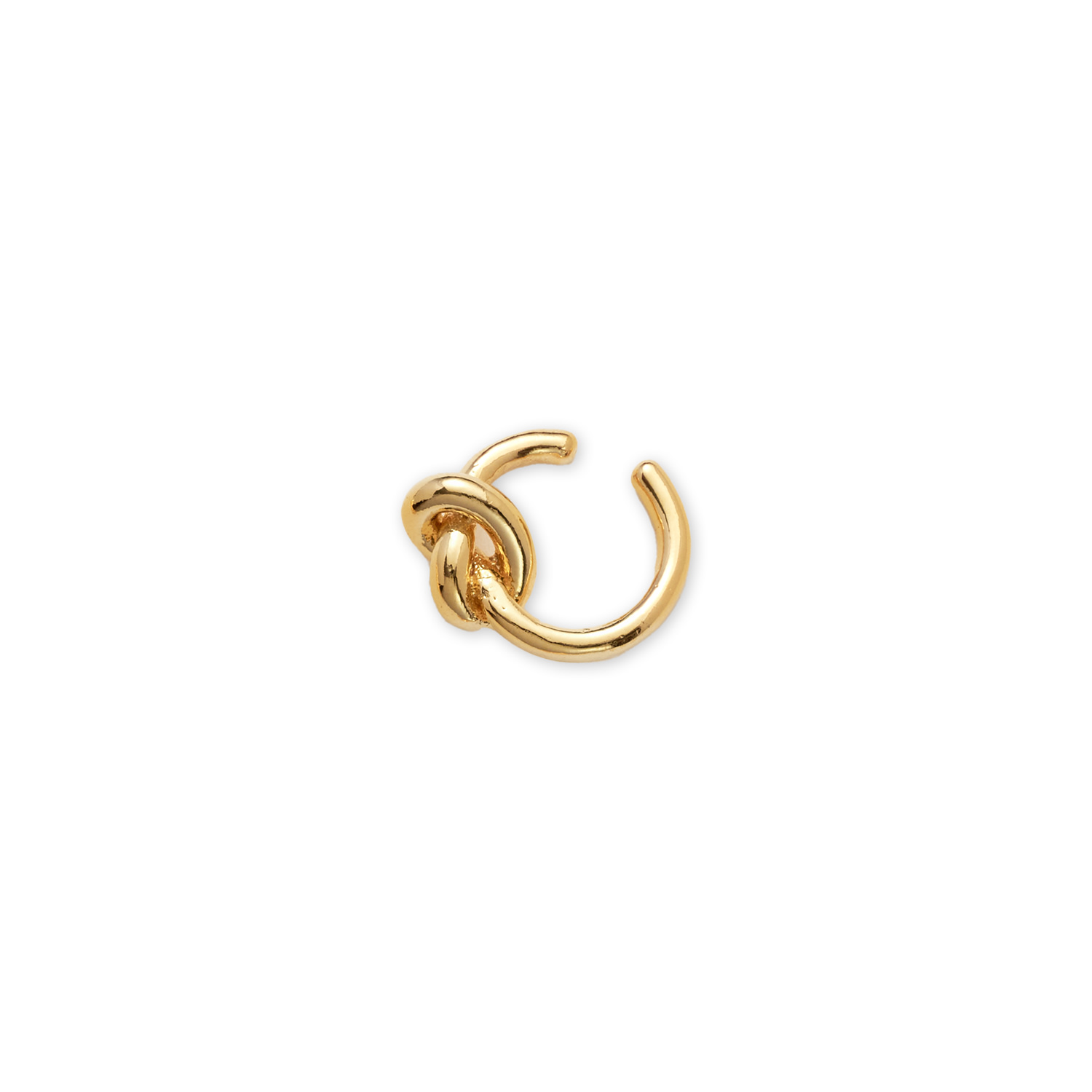 Women’s Basic Knotted Ear Cuff Gold Shabella Nyc