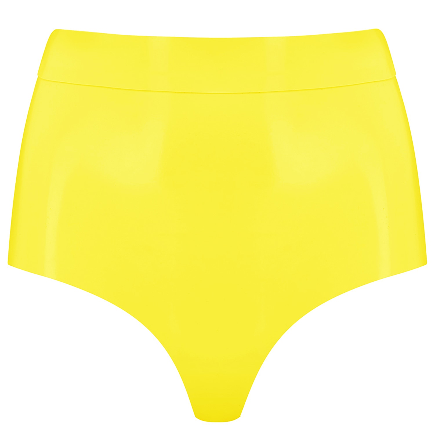 Elissa Poppy Women's Yellow / Orange Latex Dsico Pant - Yellow In Yellow/orange