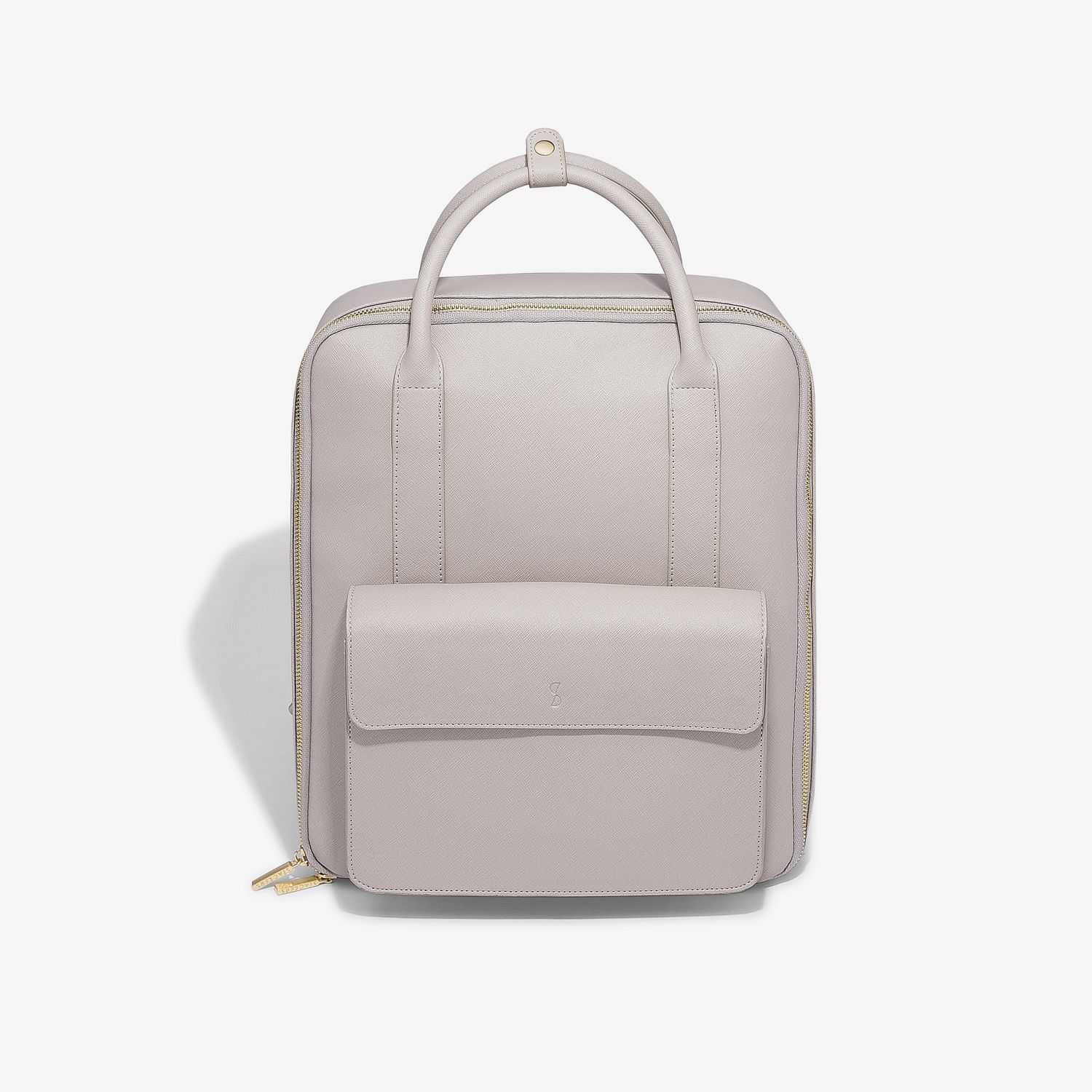 Stackers Women's Neutrals  Picnic Backpack - Taupe In Black/white