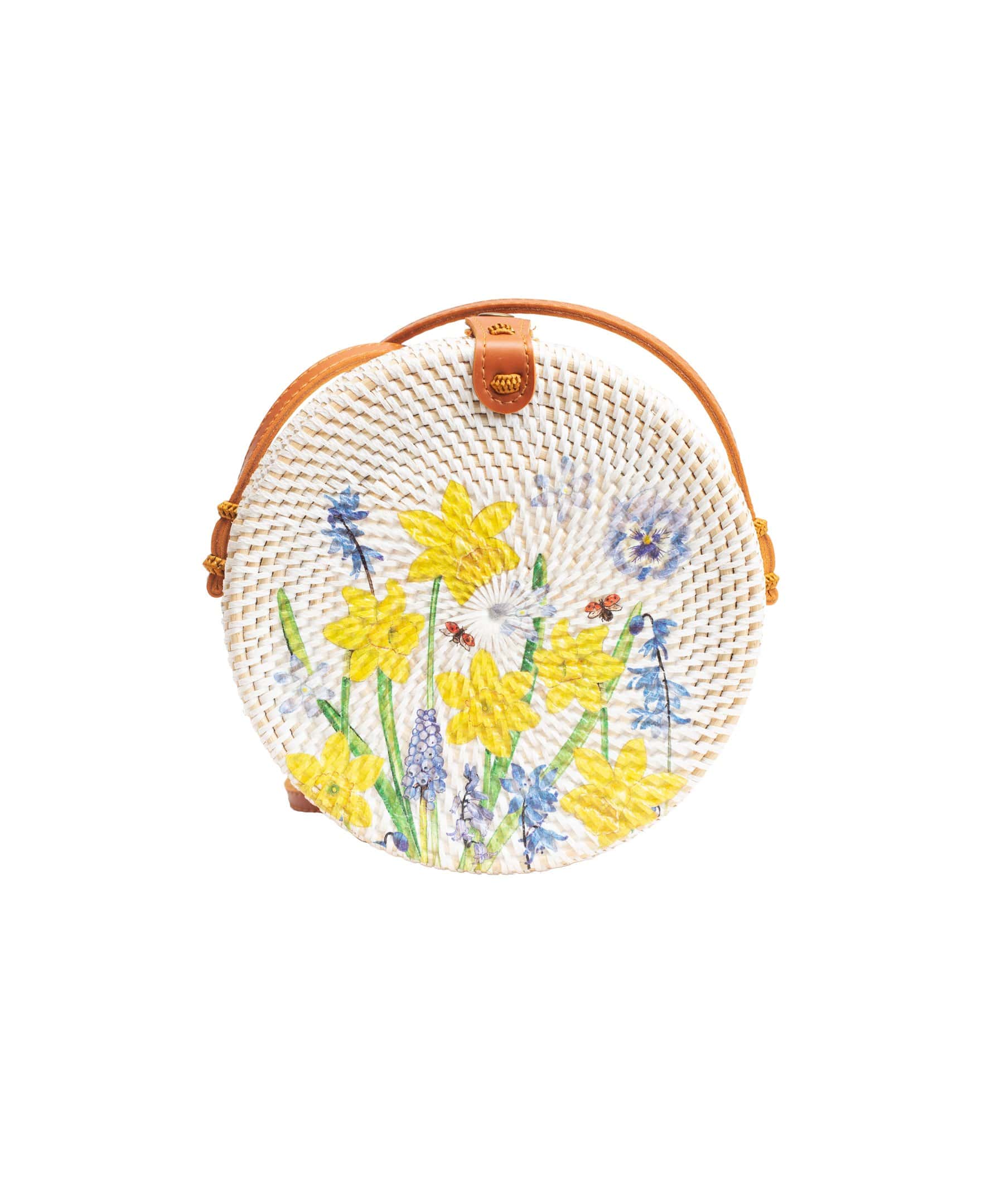 Women’s Yellow / Orange Ata Blossom Crossbody - Yellow Flowers One Size Jelavu