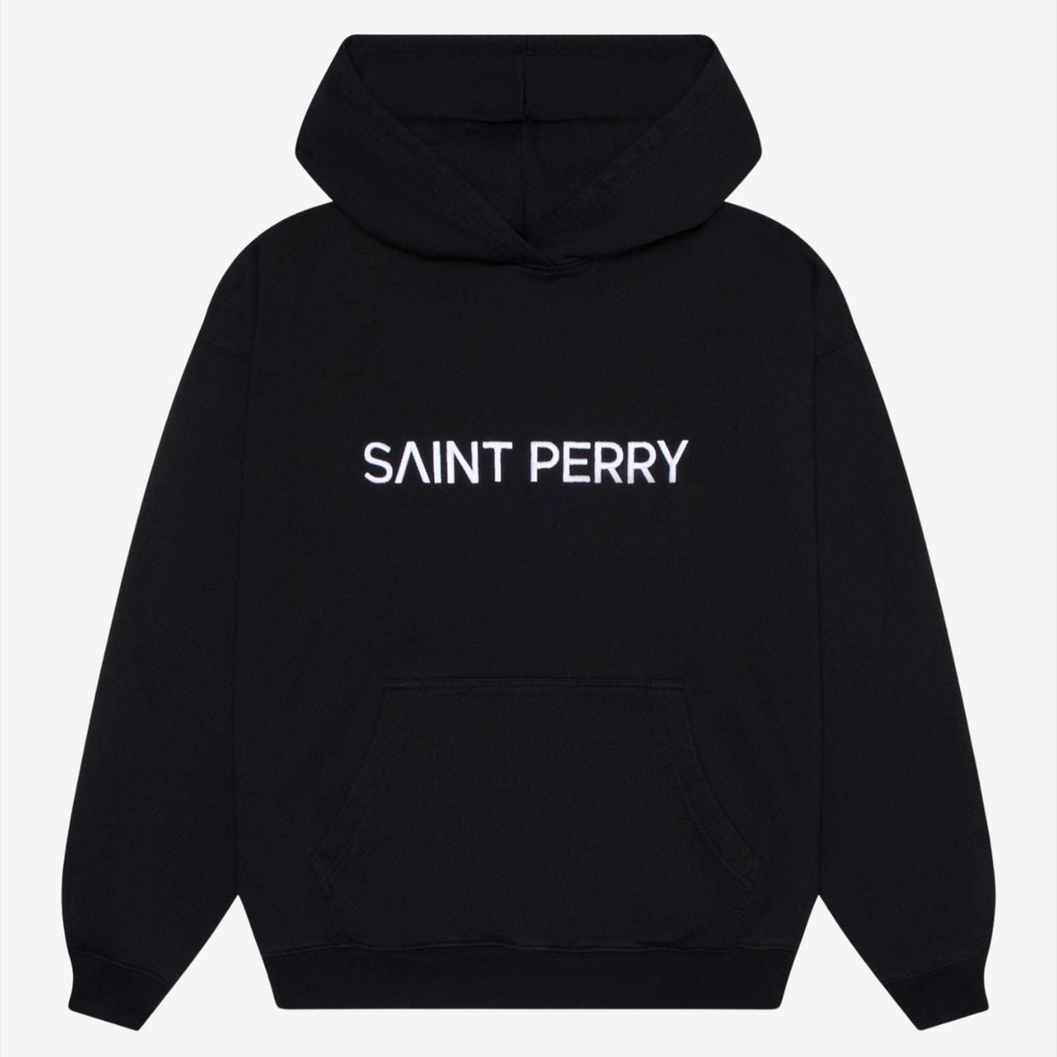 Exclusive Saint Perry Embroidery Hoodie Black S