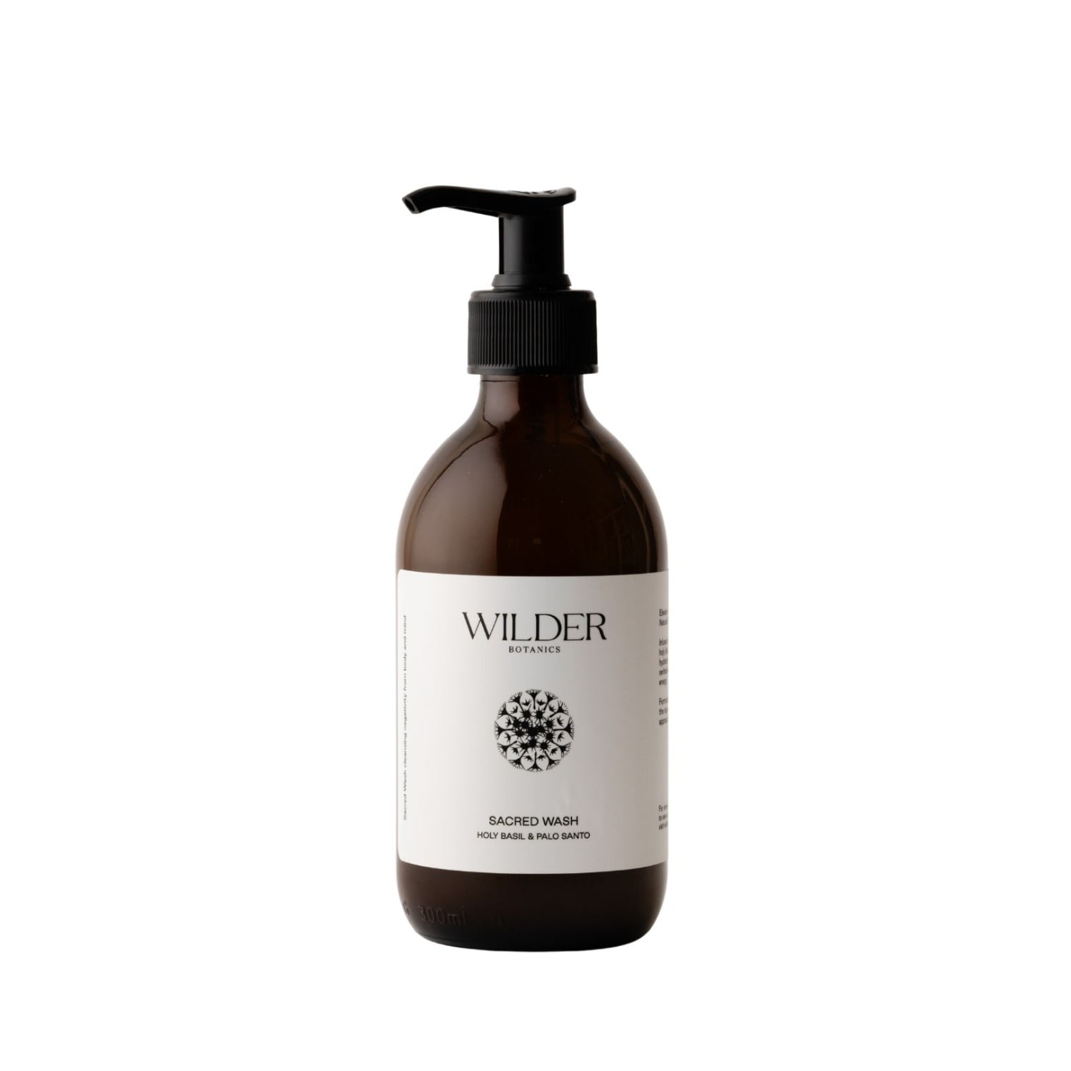 Wilder Botanics Black Sacred Wash In Black