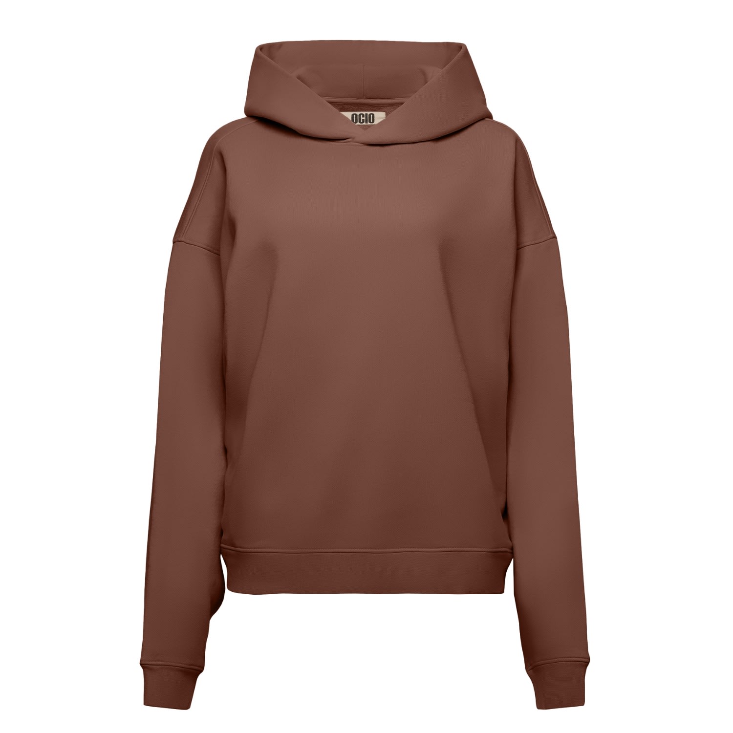 Ocio Leisurewear Neutrals / Brown Women's Oversized Hoodie In Rye In Brown