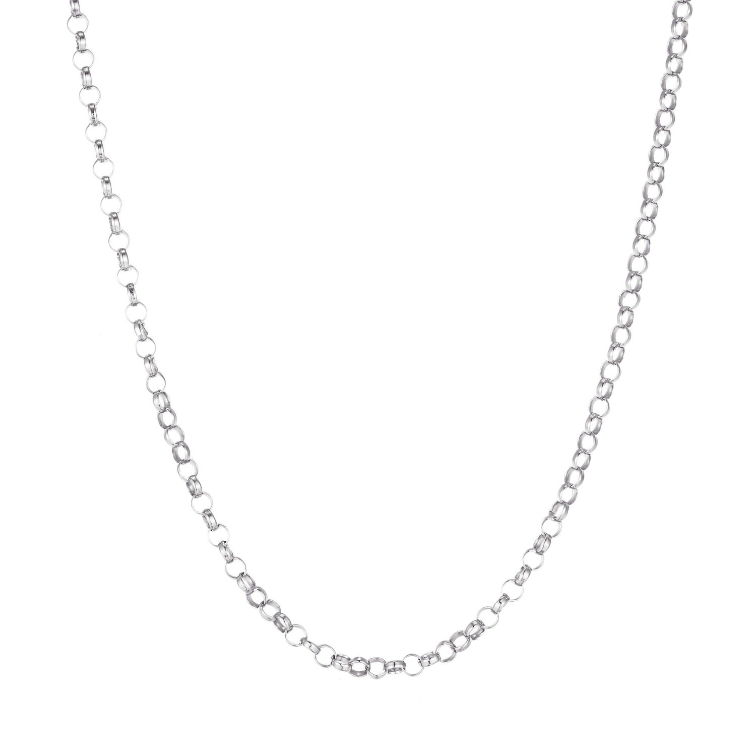 Women’s Ecoated Sterling Silver Rolo Chain 16/18" Seol + Gold