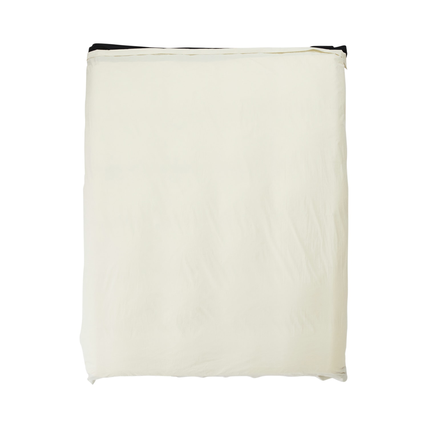 Neutrals / Black / White Single Duvet Cover In Bi Colour Canvas & Cinder Us Twin Sutram