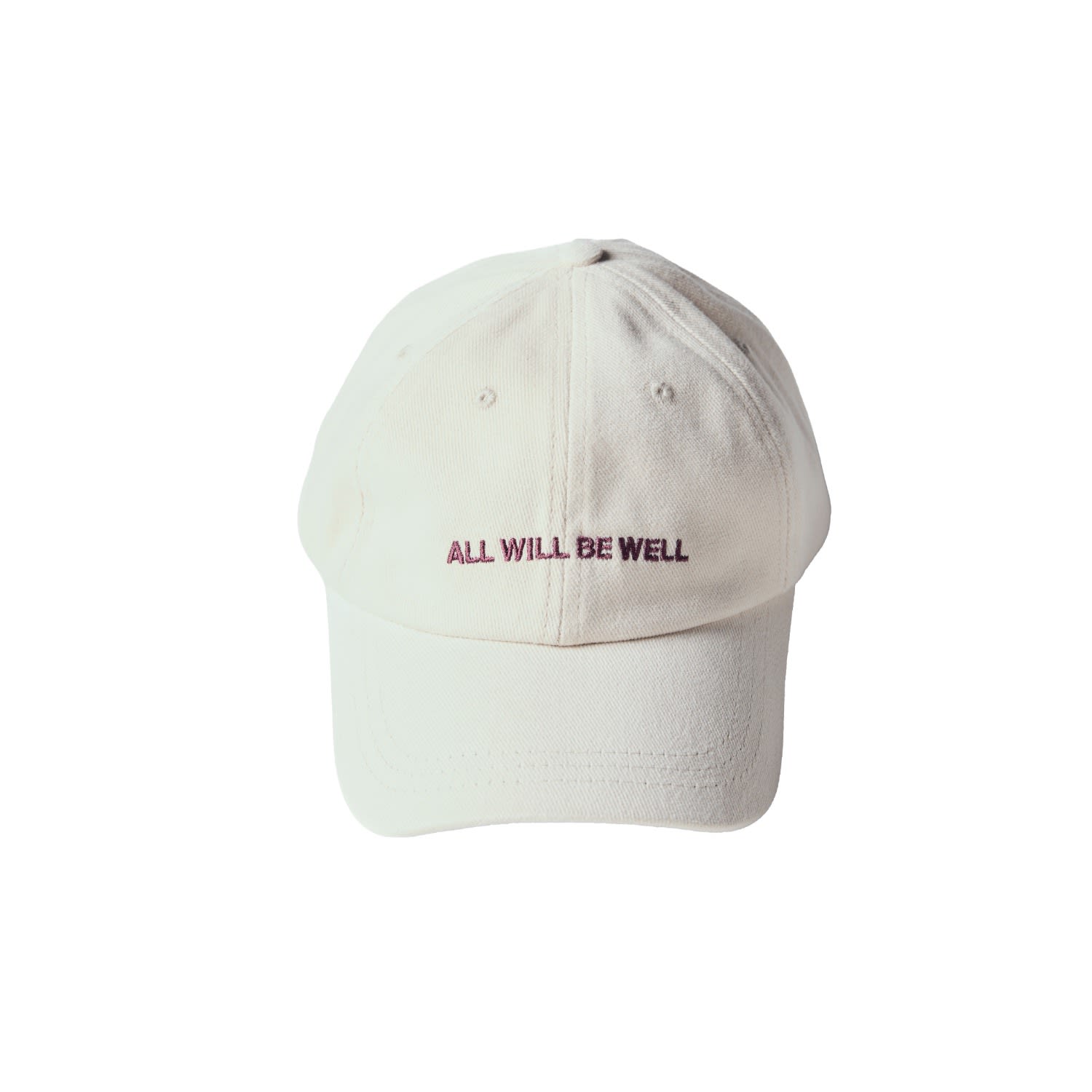 Uskees Men's Neutrals Philosophy Cap - Cream In White