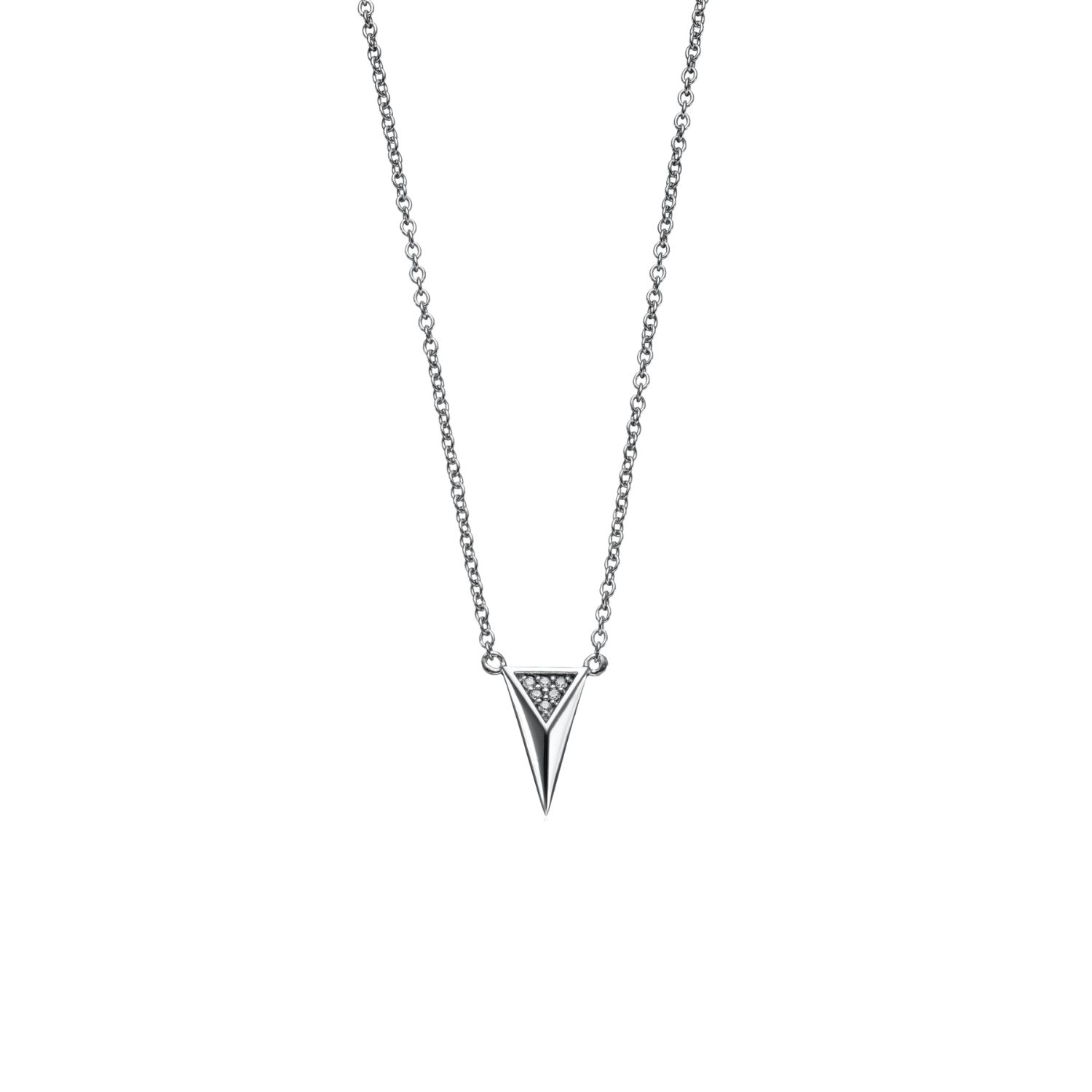 Scream Pretty Women's Silver Rebel Necklace With Slider Clasp