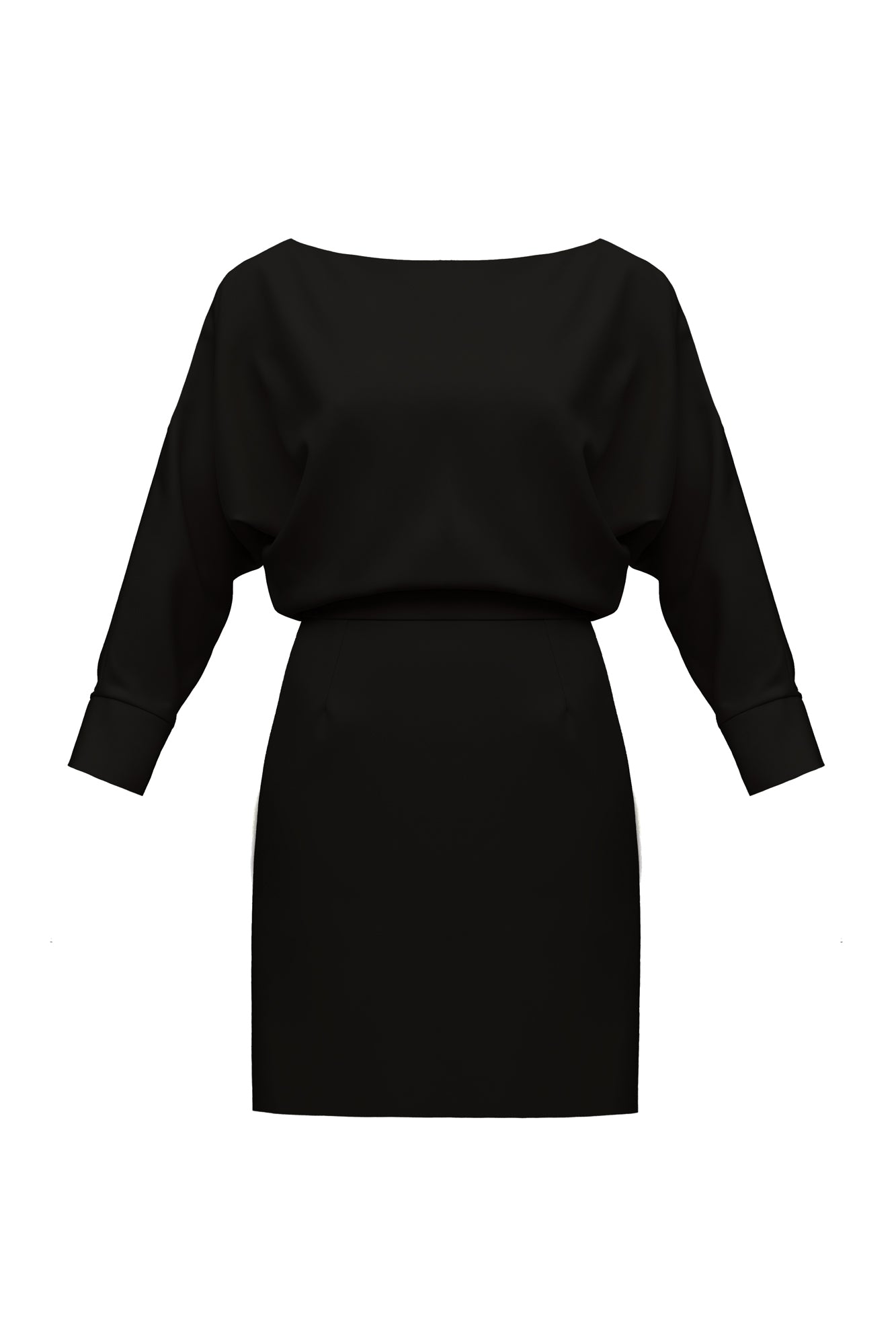 Undress Women's Mina Black Open Shoulder Mini Dress