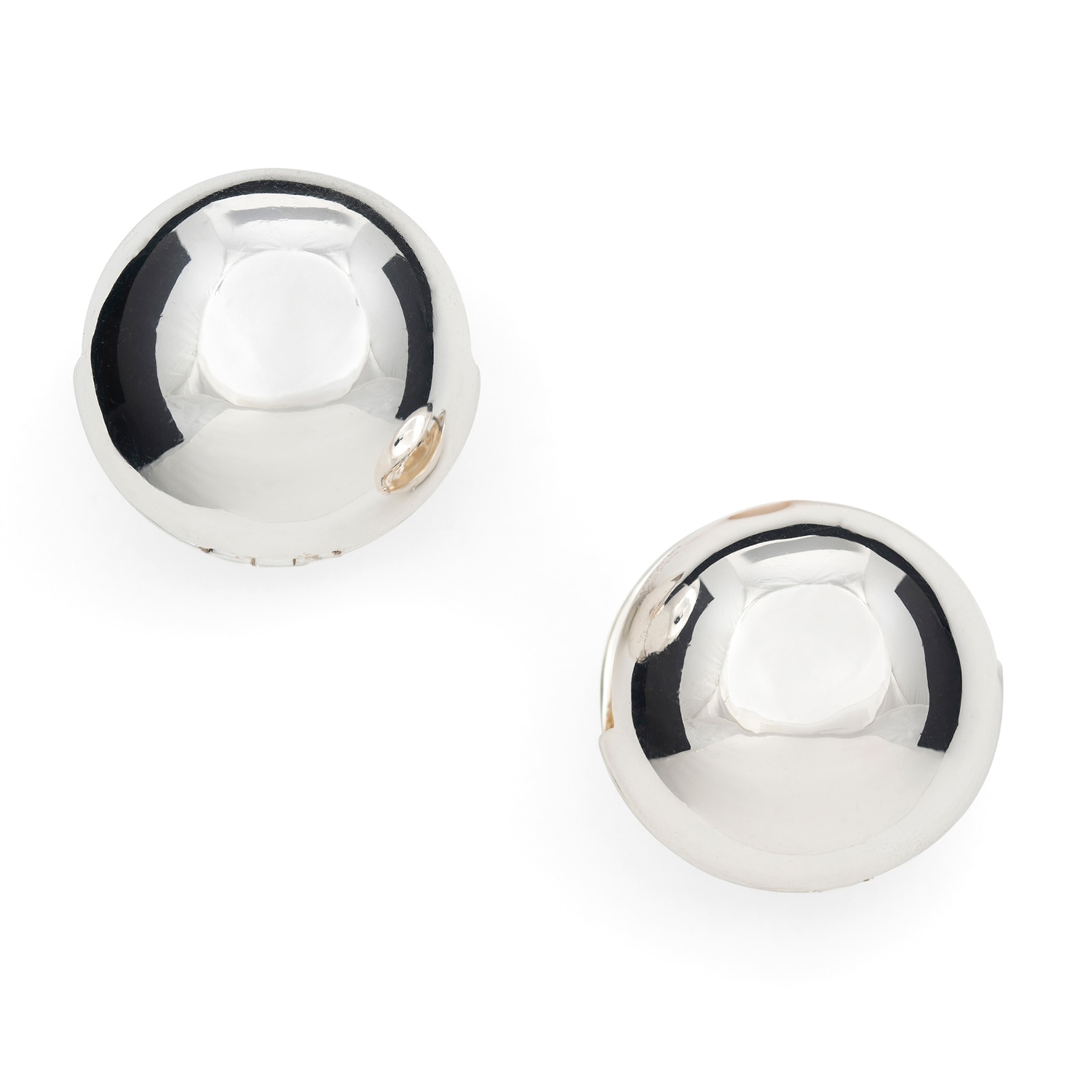 Bysarachristie Women's The Duchess Grande Orb - Silver In Silver