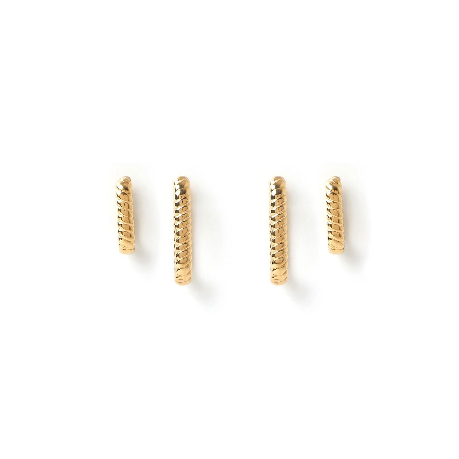 Women’s Gold Lissy Earring Stack Arms of Eve