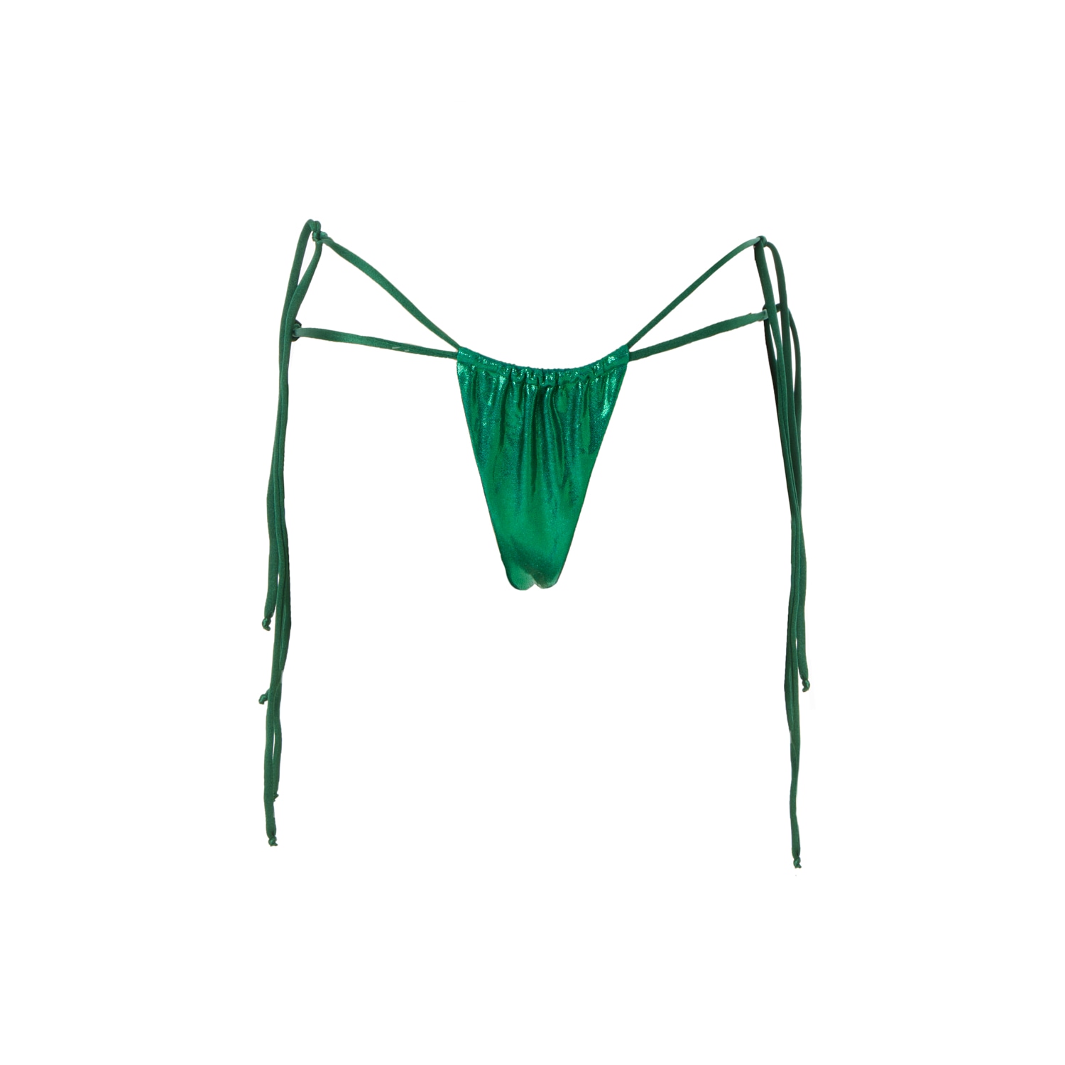 Siren Swimwear Women's Green Siren Ibiza Reversible Emerald Bottom In Green
