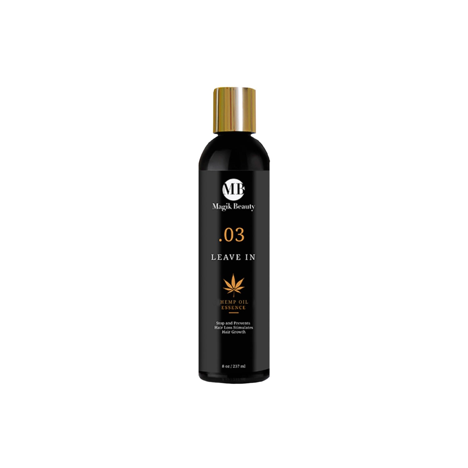 Black Mb Hemp Essence Oil Leave-In Magik Beauty