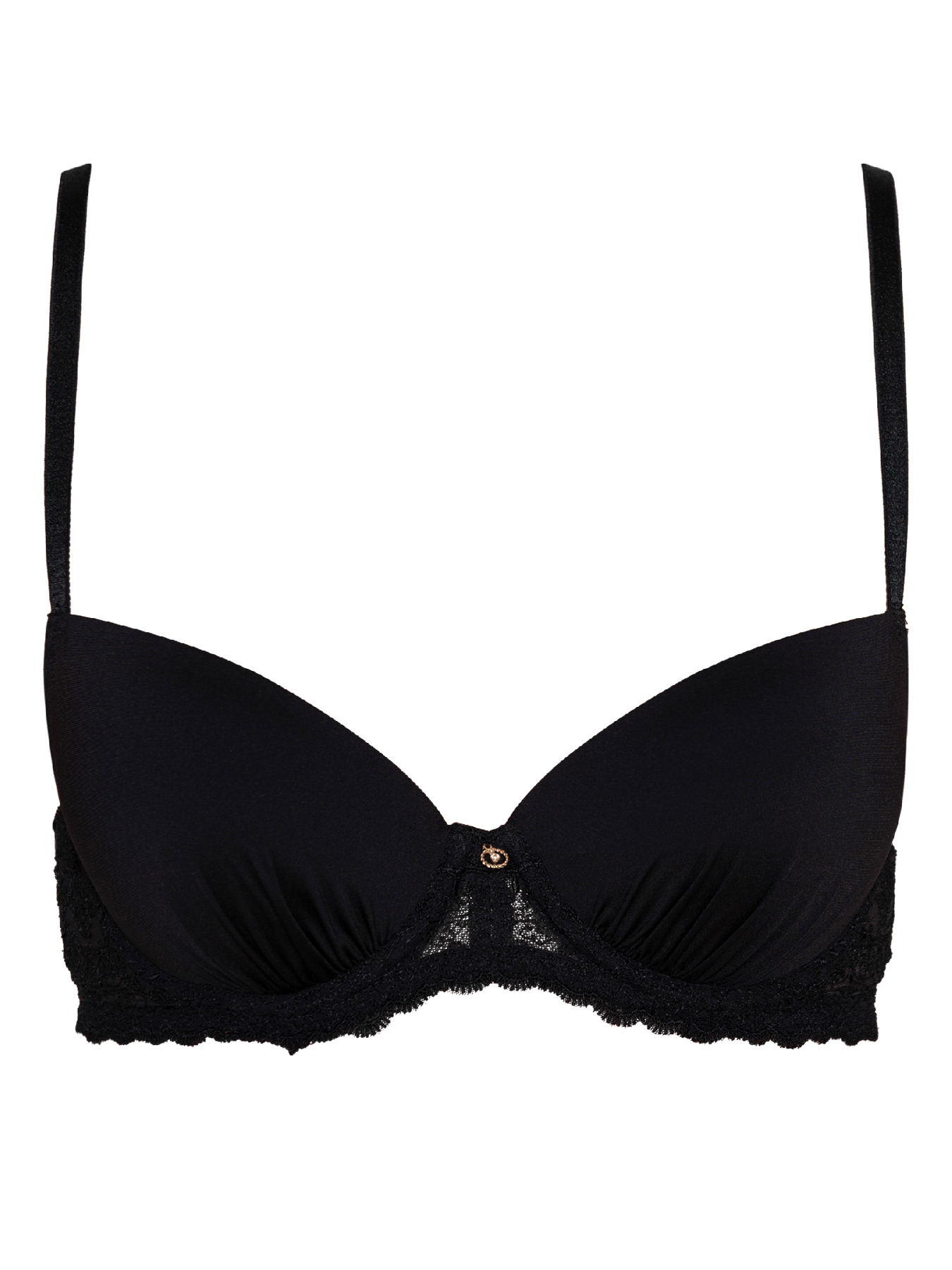 Women’s Black Mara Push-Up Bra 36D Bonbon Lingerie