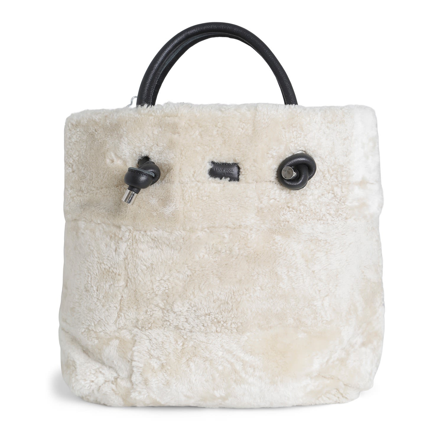 Women’s White "Lea" Bucket Bag One Size Tirillm