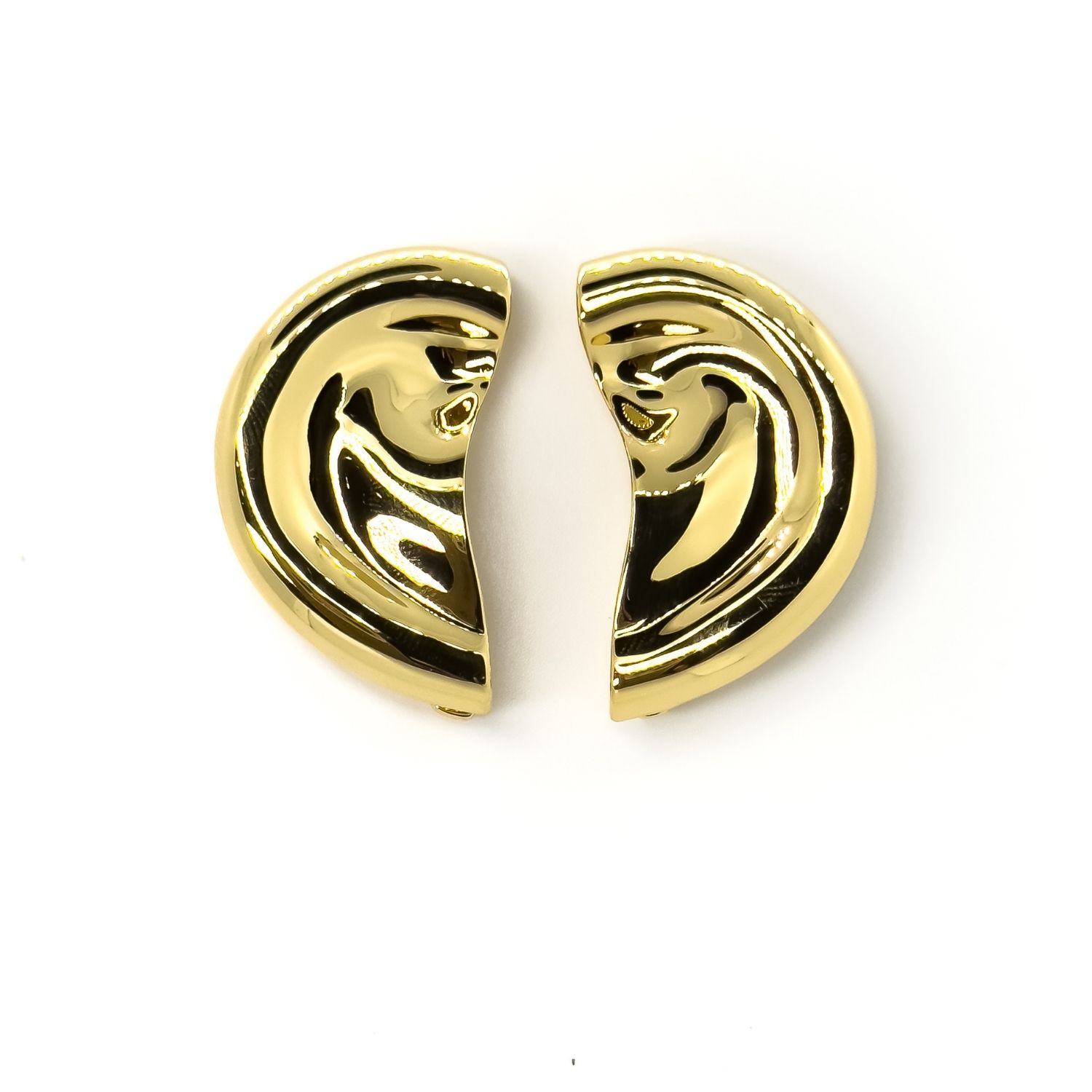 Cioccolato Couture Women's Gold Alien Earrings