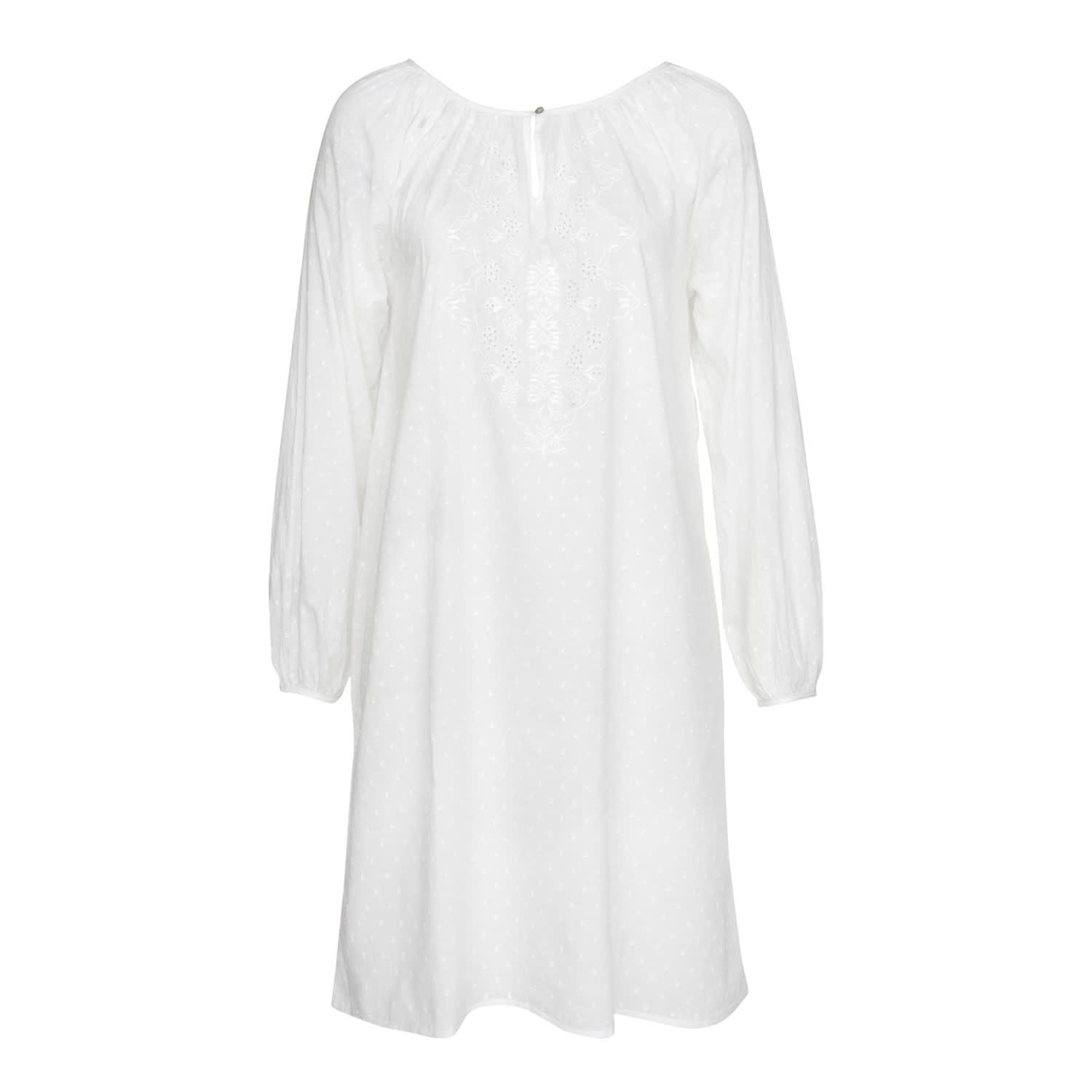 cotton long sleeve nightie