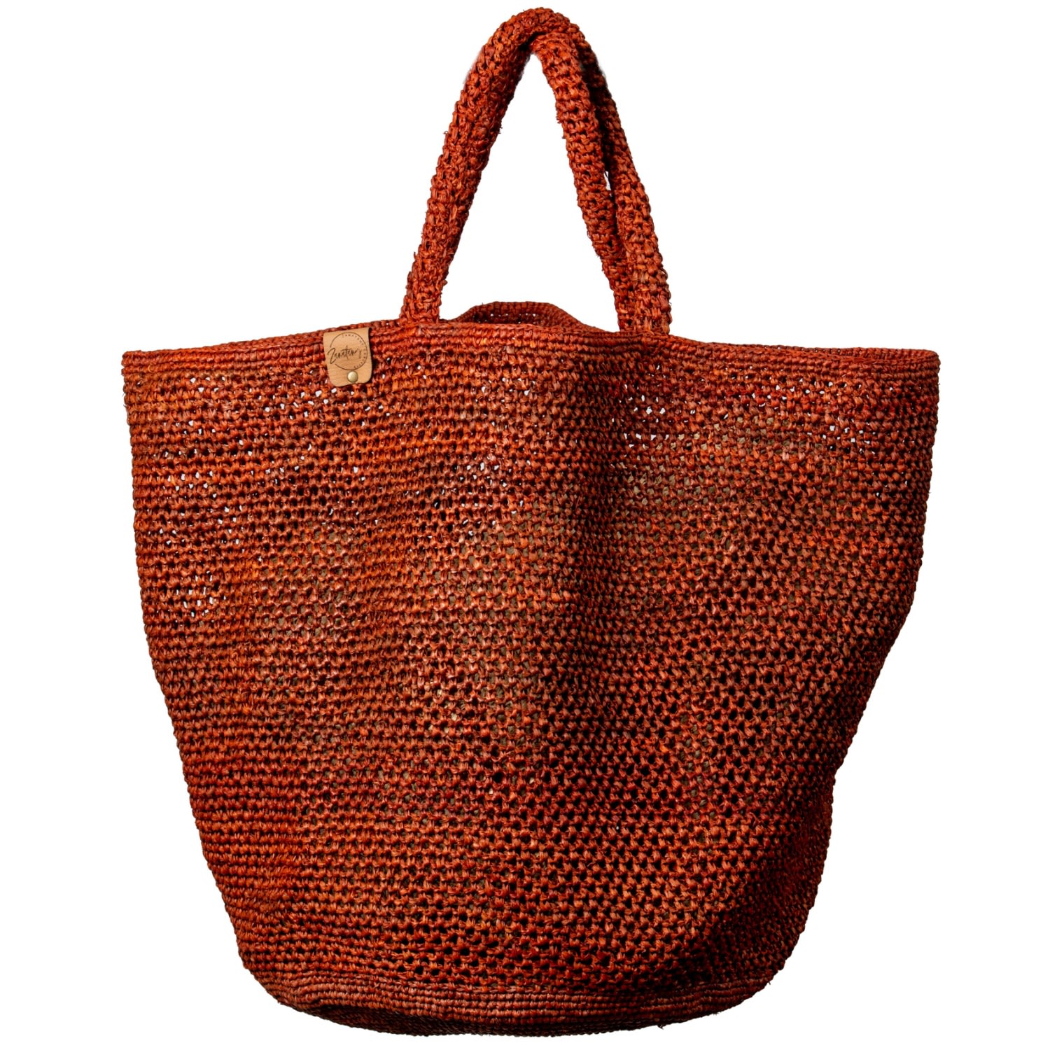 Women’s Red Rouille Beach Tote Bag Zanatany Concepts