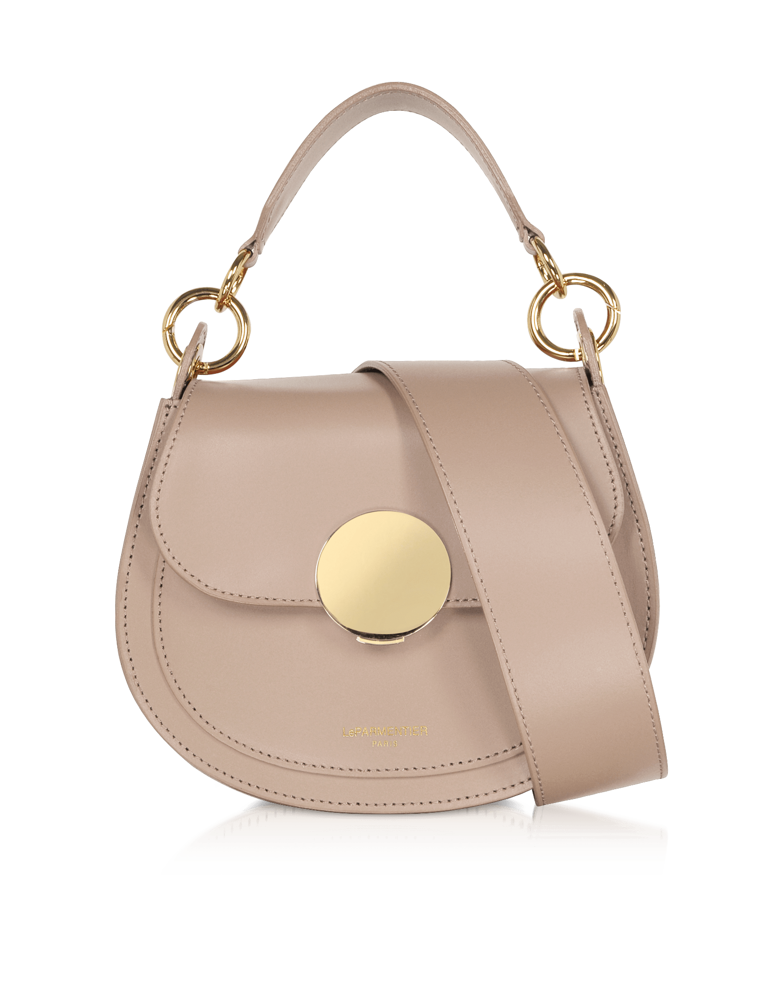 Le Parmentier Women's Neutrals Yucca Soho Top-handle Shoulder Bag - Nude In Brown