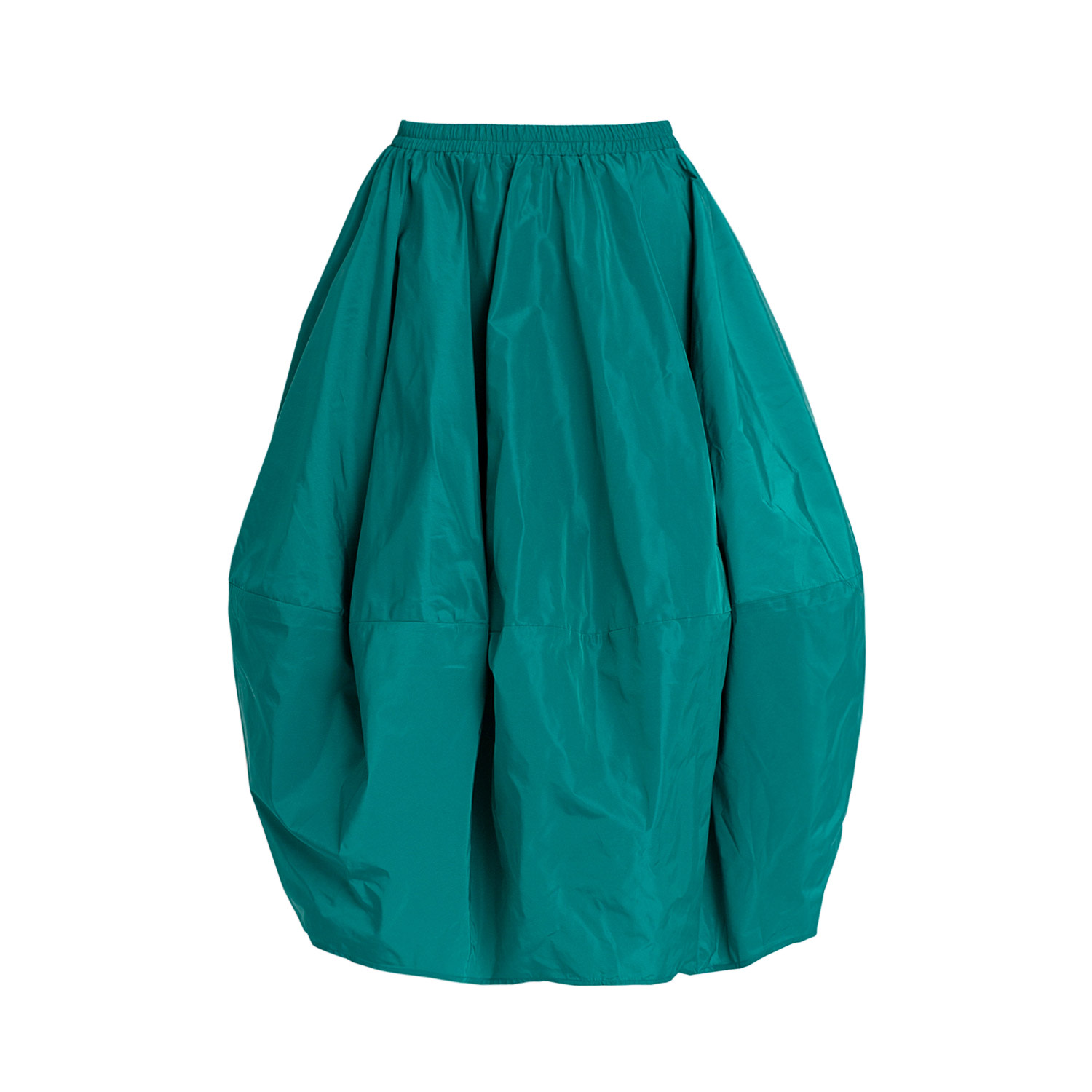 Bianca Popp Women's Imperial Skirt In Green Taffeta In Green