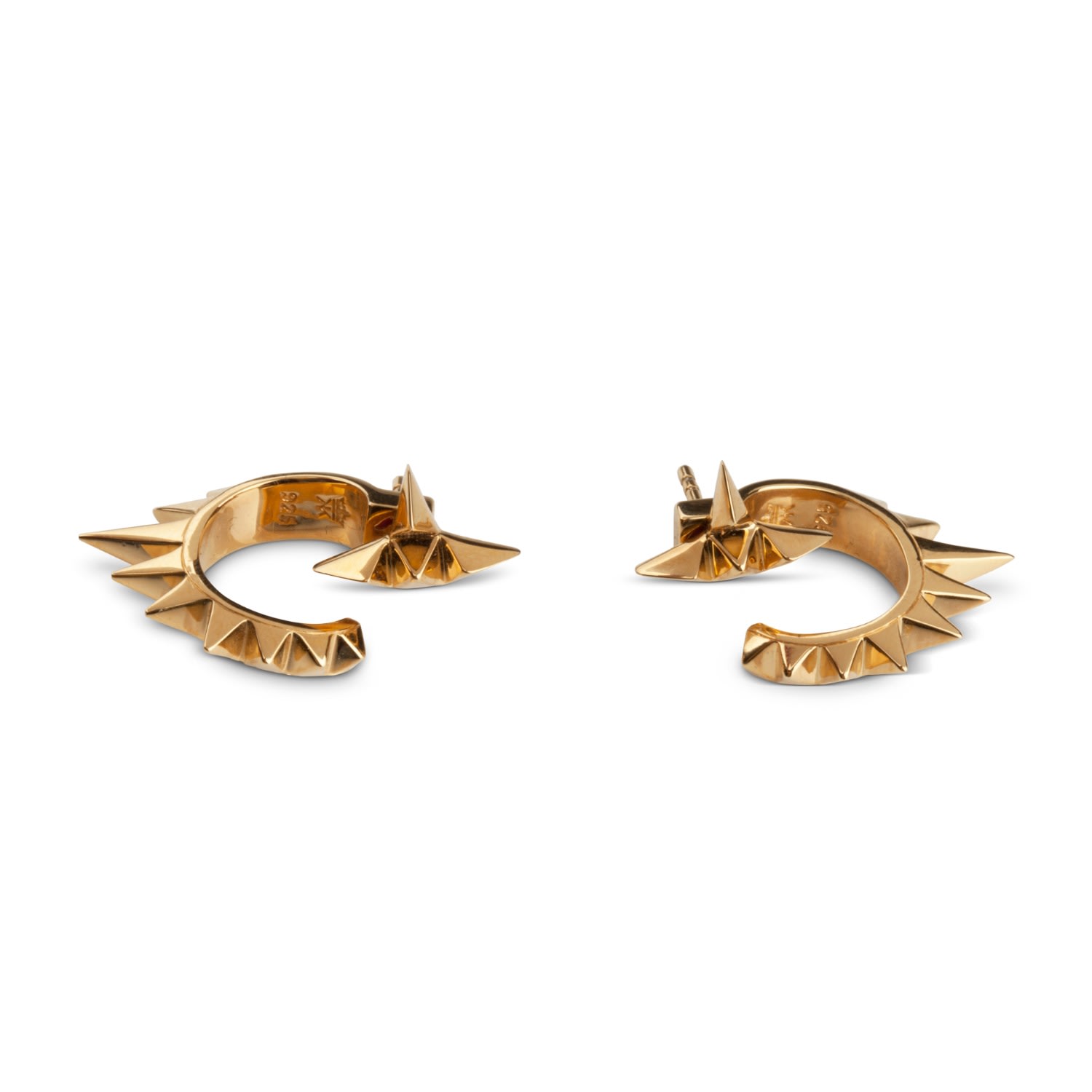 Women’s Vortex Gold Earrings Kasun