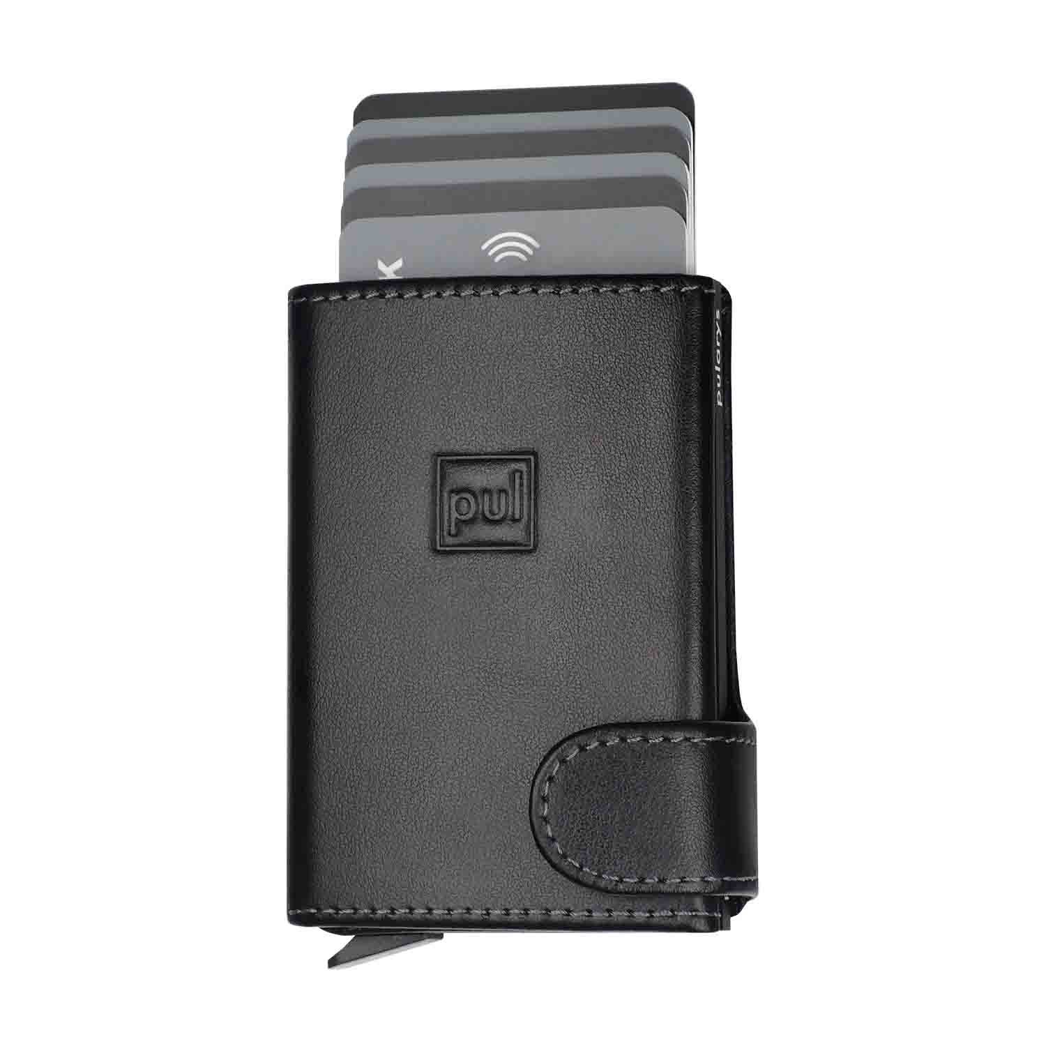 Men’s Pularys Rfid Wallet - Oxford Style In Black Colour