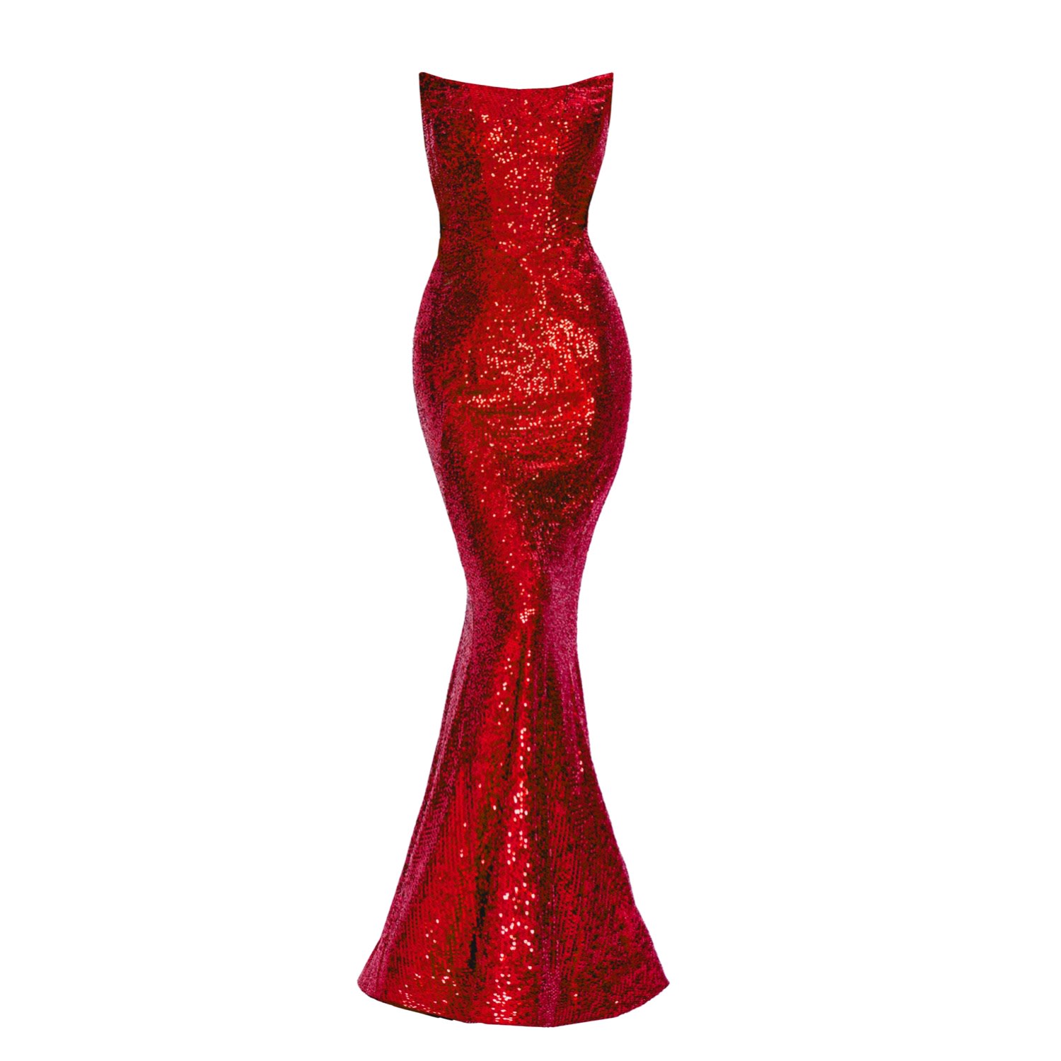 Angelika Jozefczyk Women's Merlin Sequin Evening Gown Red In Red