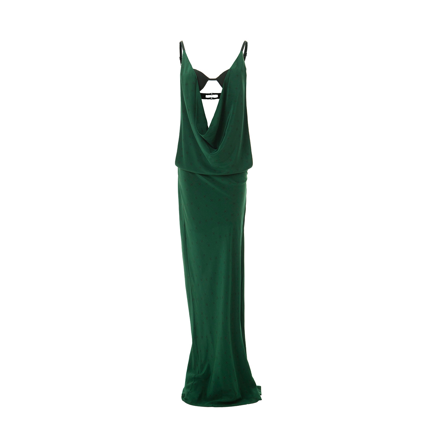 Zhadère Women's Green Rapsodia A Sofia In Giada Maxi Dress