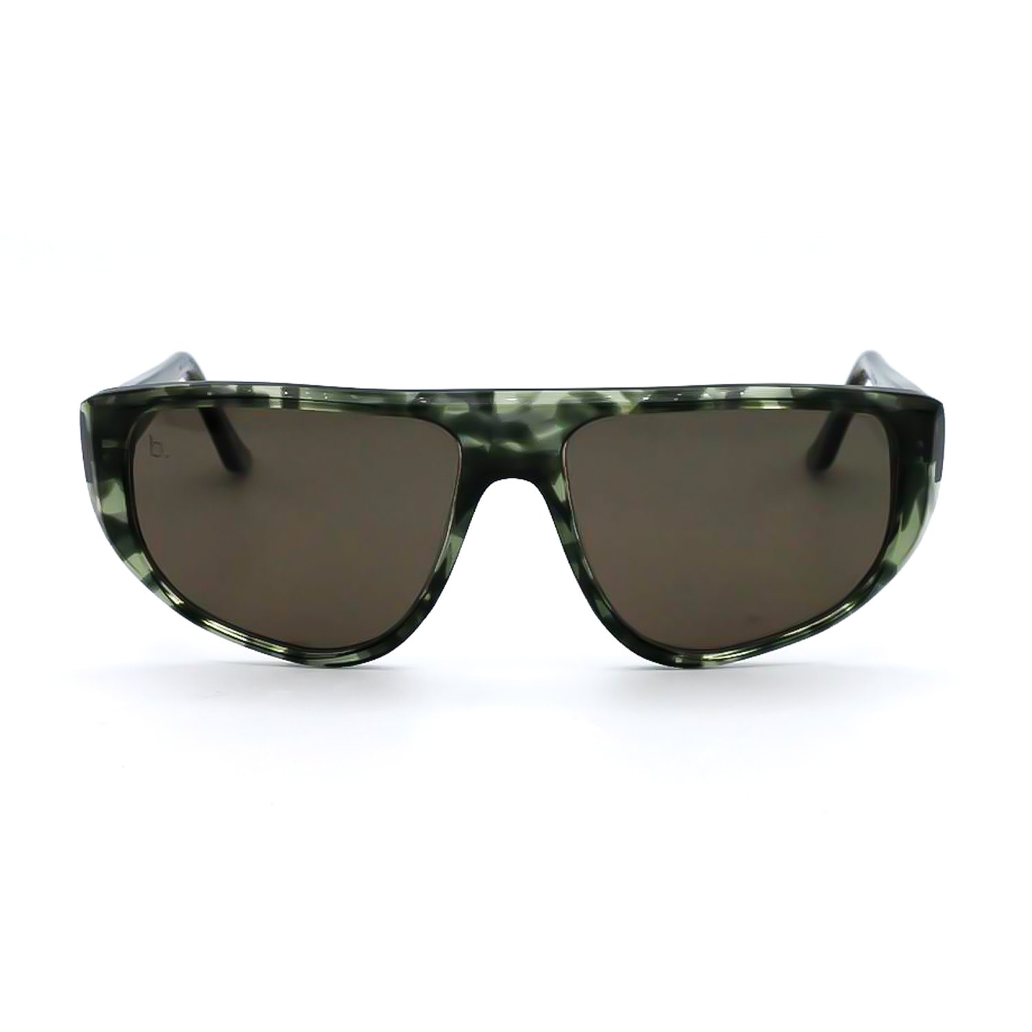 Women’s Grey The San Diego Sunglasses In Graphite Scribble One Size Brook Eyewear