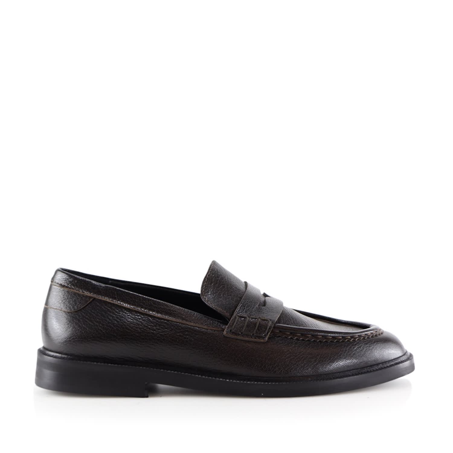 Notabene Women's Siena Loafers, Dark Brown Leather In Brown