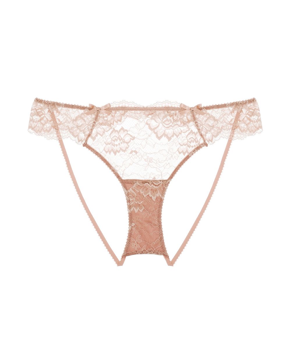 Journelle Women's Neutrals Isabel Ouvert Amande In Pink