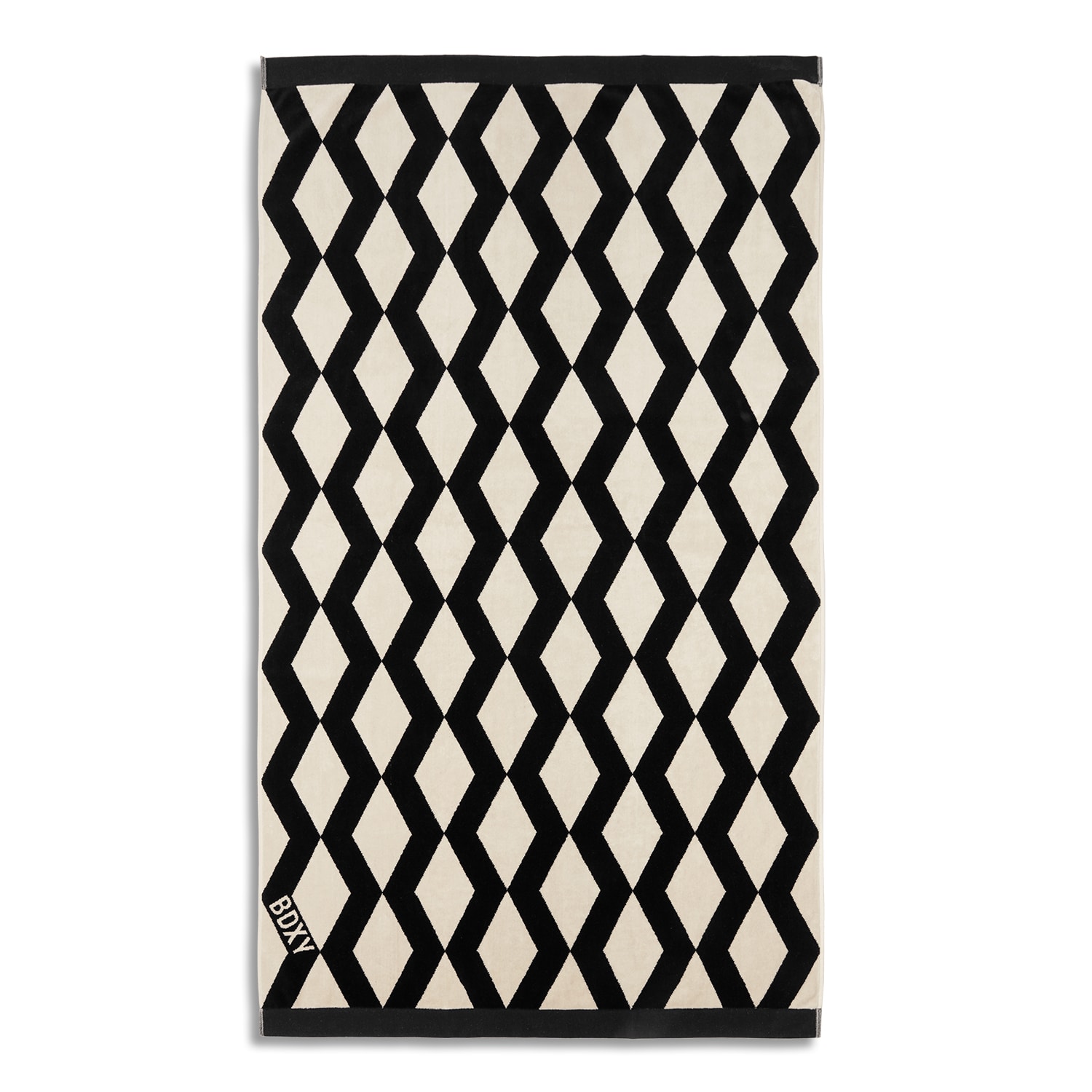 Bdxy Studio Neutrals / Black / White The Wrap Towel
