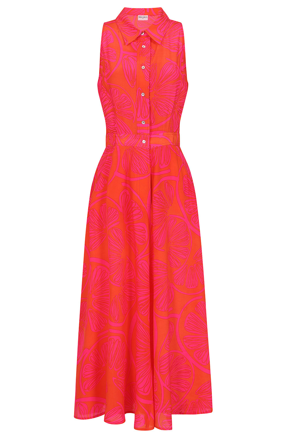 Mercy Delta Women's Pink / Purple / Yellow Penrose Limoncello Pompelmo Dress