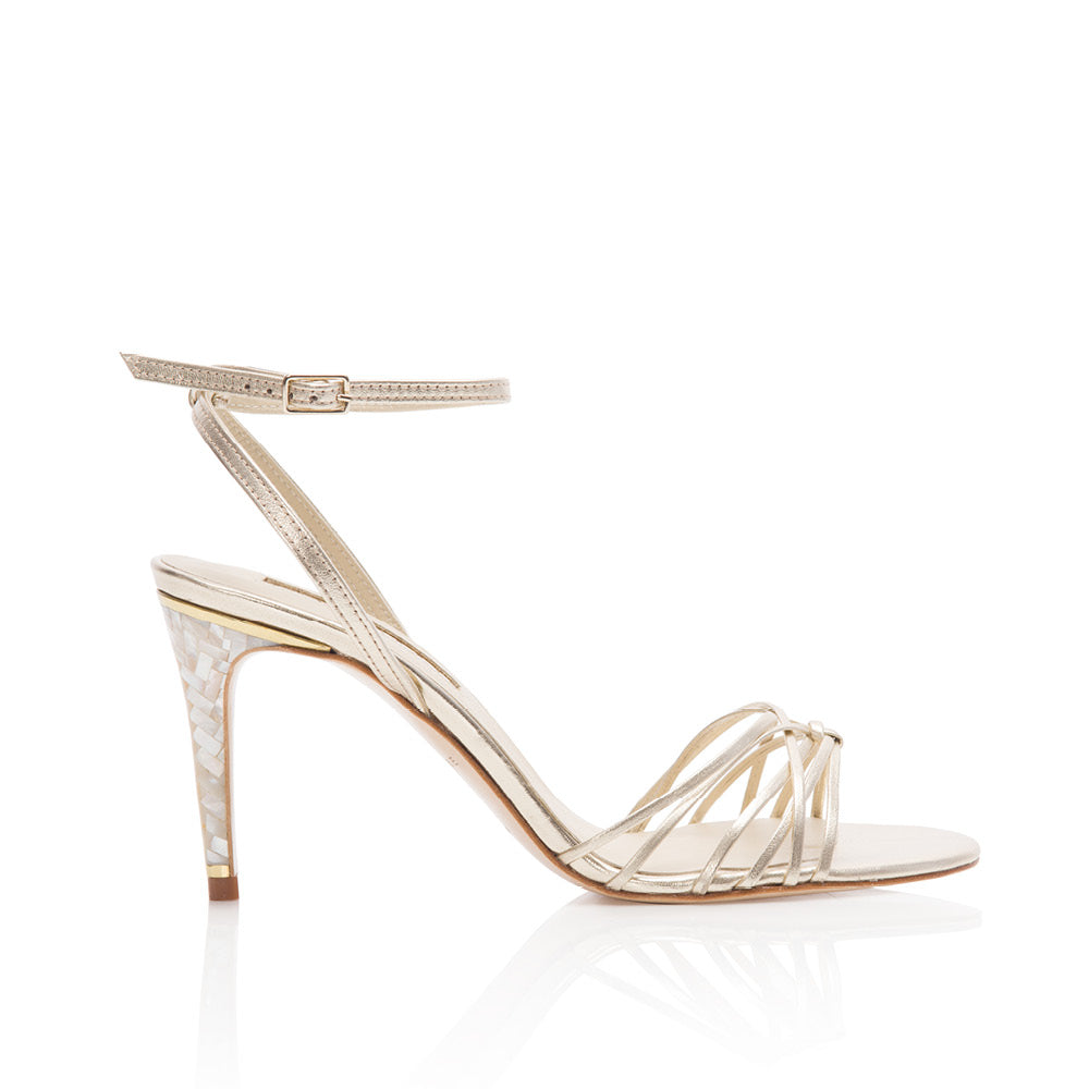 Freya Rose Women's Neutrals / Gold Bella In Metallic